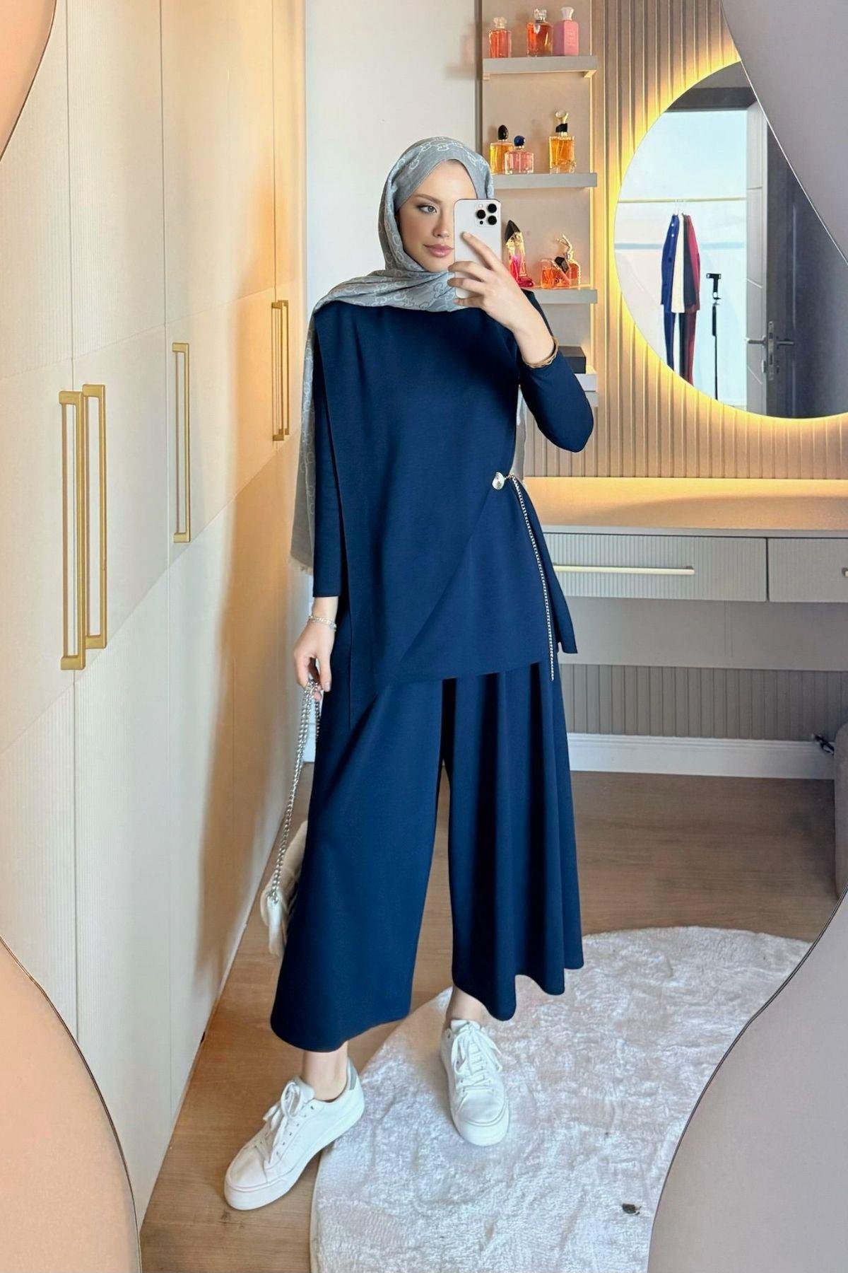 Beyonce Pamuklu Takım Lacivert, Fiyatları 