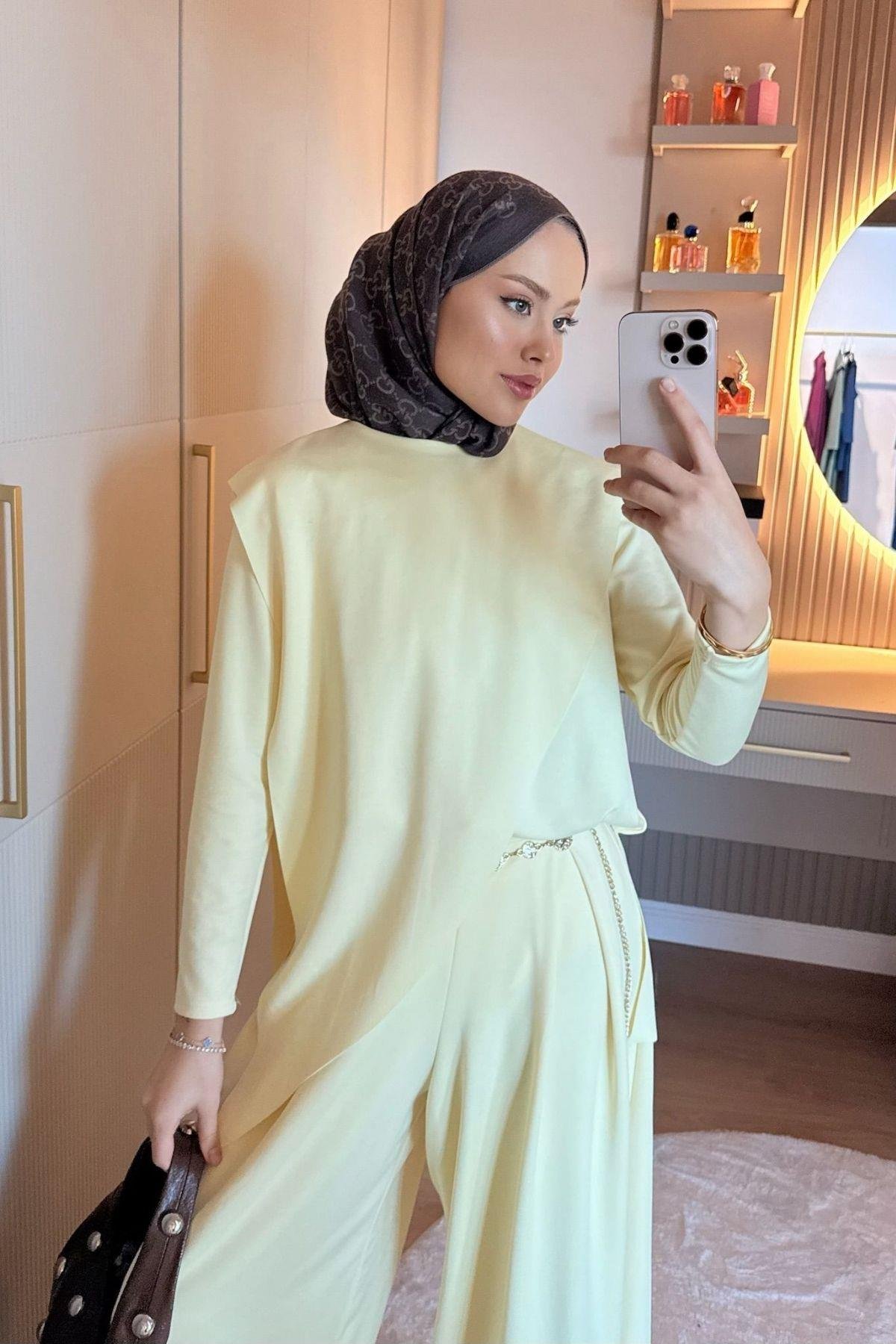 Beyonce Pamuklu Takım Sarı, Fiyatları 