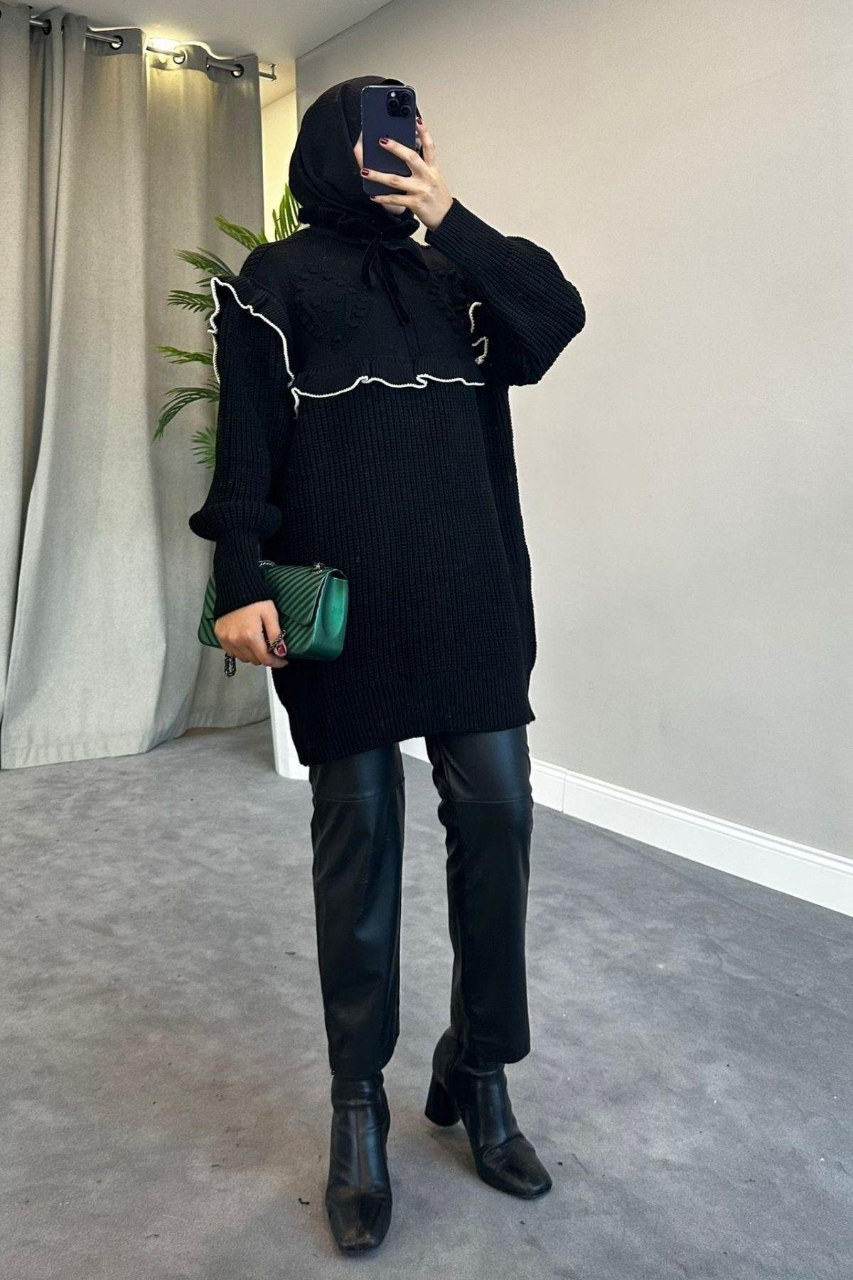 Beyzade Triko Kazak Siyah, Fiyatları 