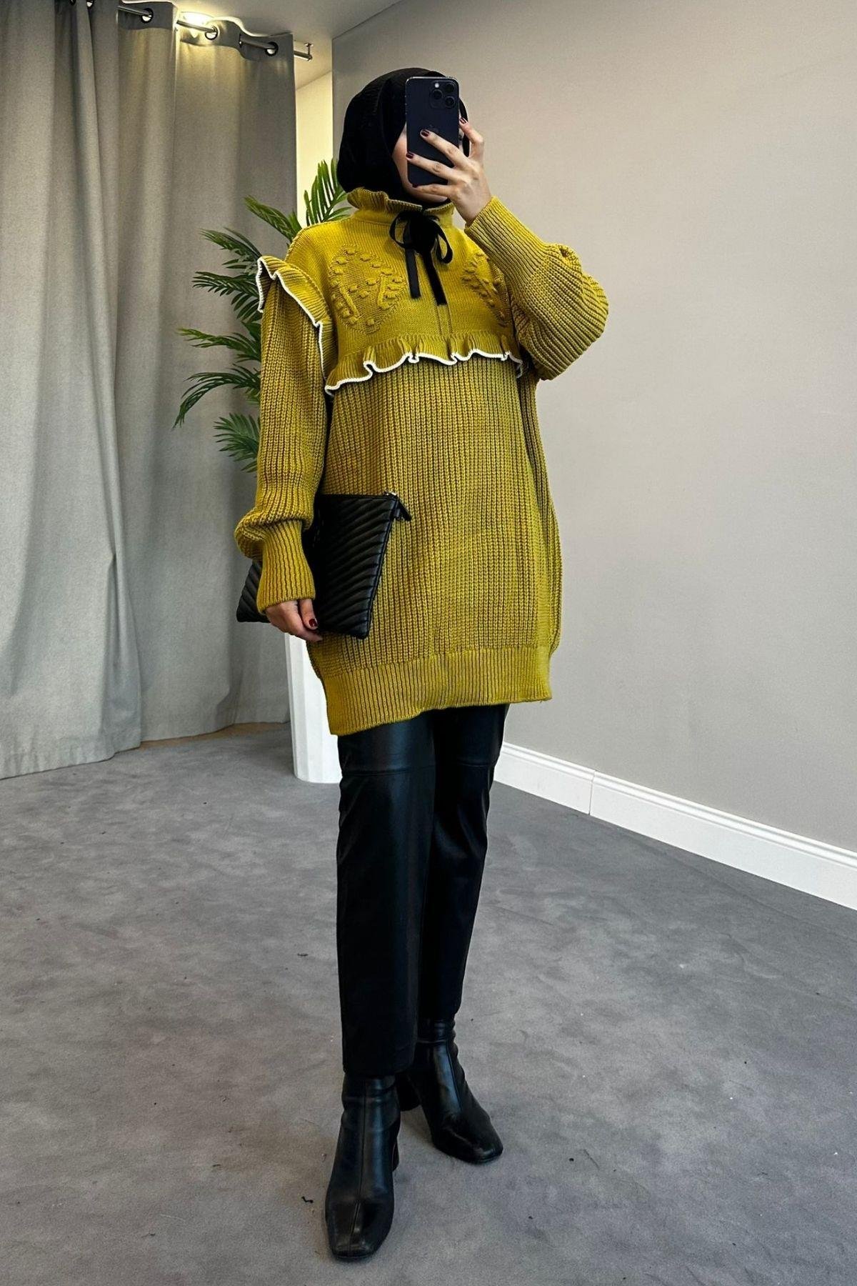 Beyzade Triko Kazak Yağyeşili, Fiyatları 