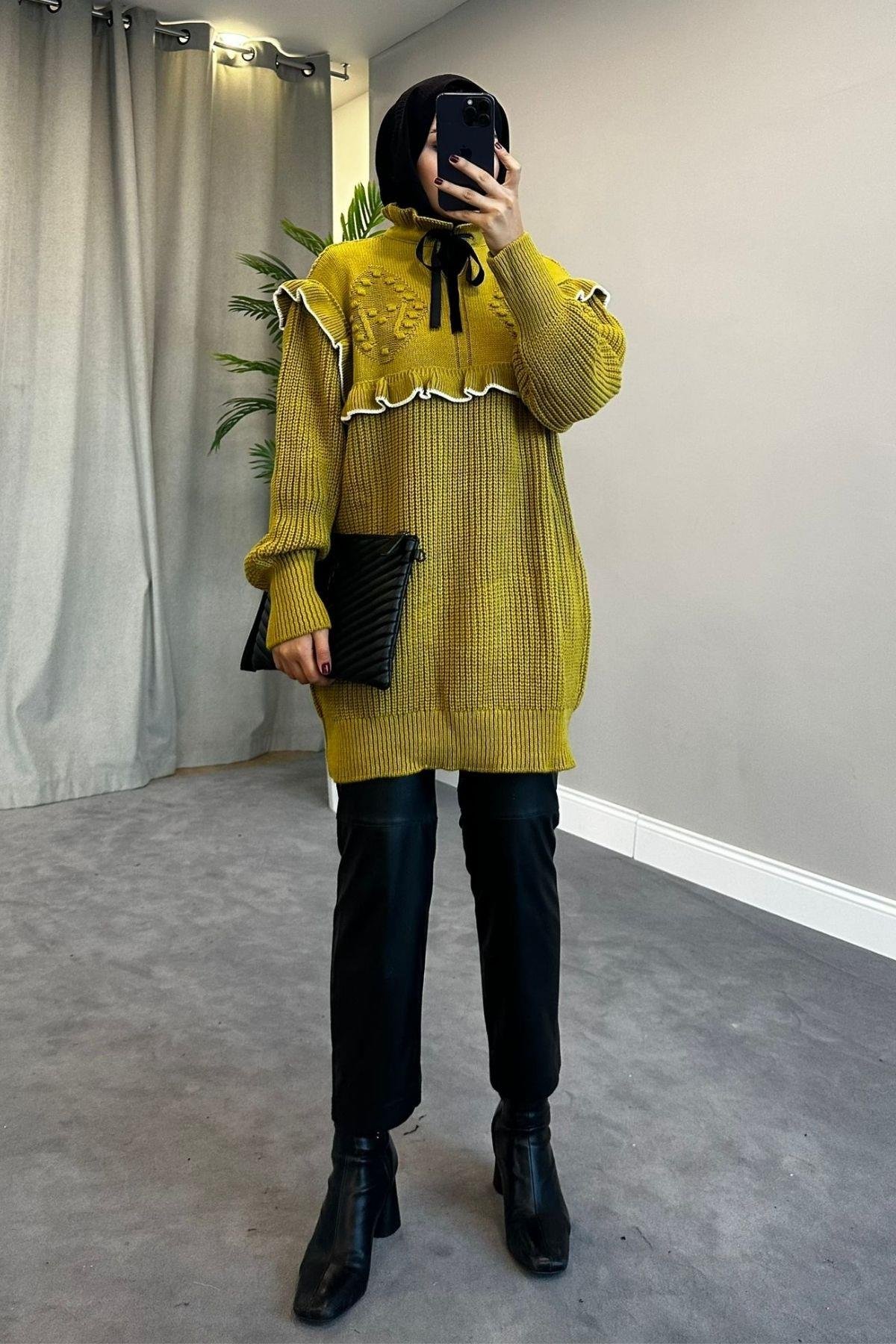 Beyzade Triko Kazak Yağyeşili, Fiyatları 