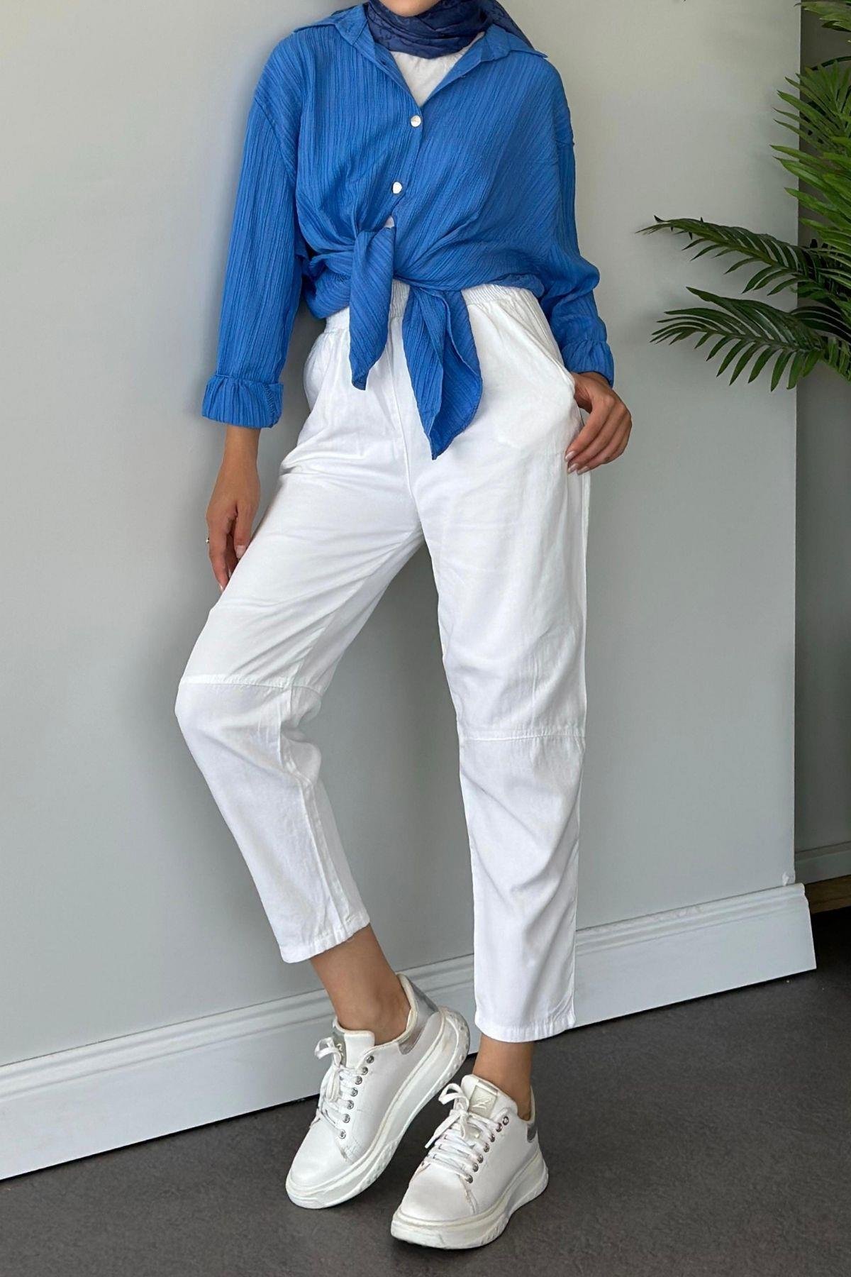 Beyzing Pantolon Beyaz, Fiyatları 