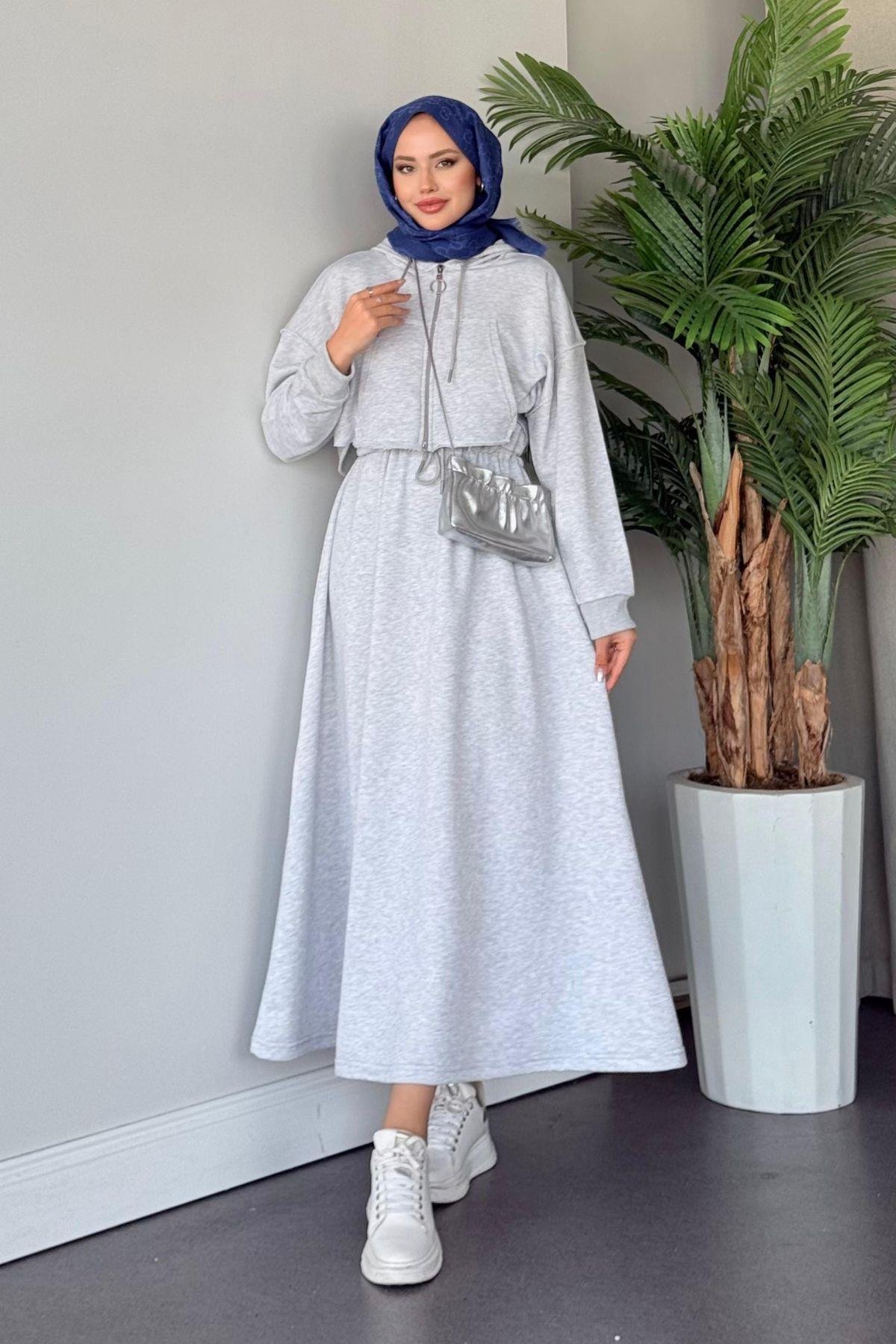 Bloom Elbise Gri, Fiyatları 