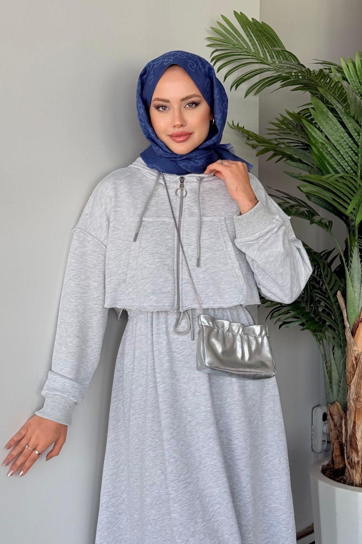 Bloom Elbise Gri, Fiyatları 