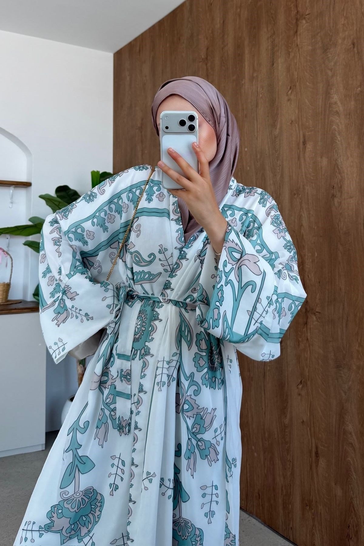Bohem Esintili Kimono Mint, Fiyatları 