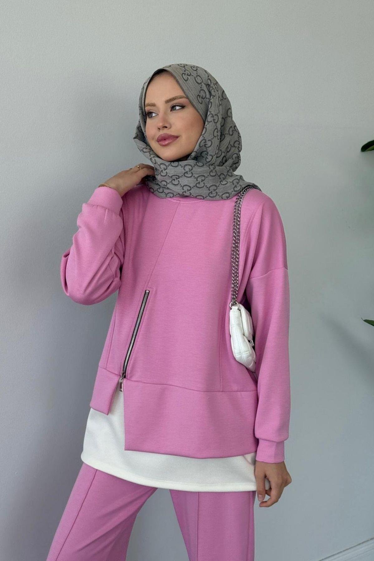 Boris Oysho Takım Pembe, Fiyatları Boris Oysho Takım Pembe- Haza Moda 