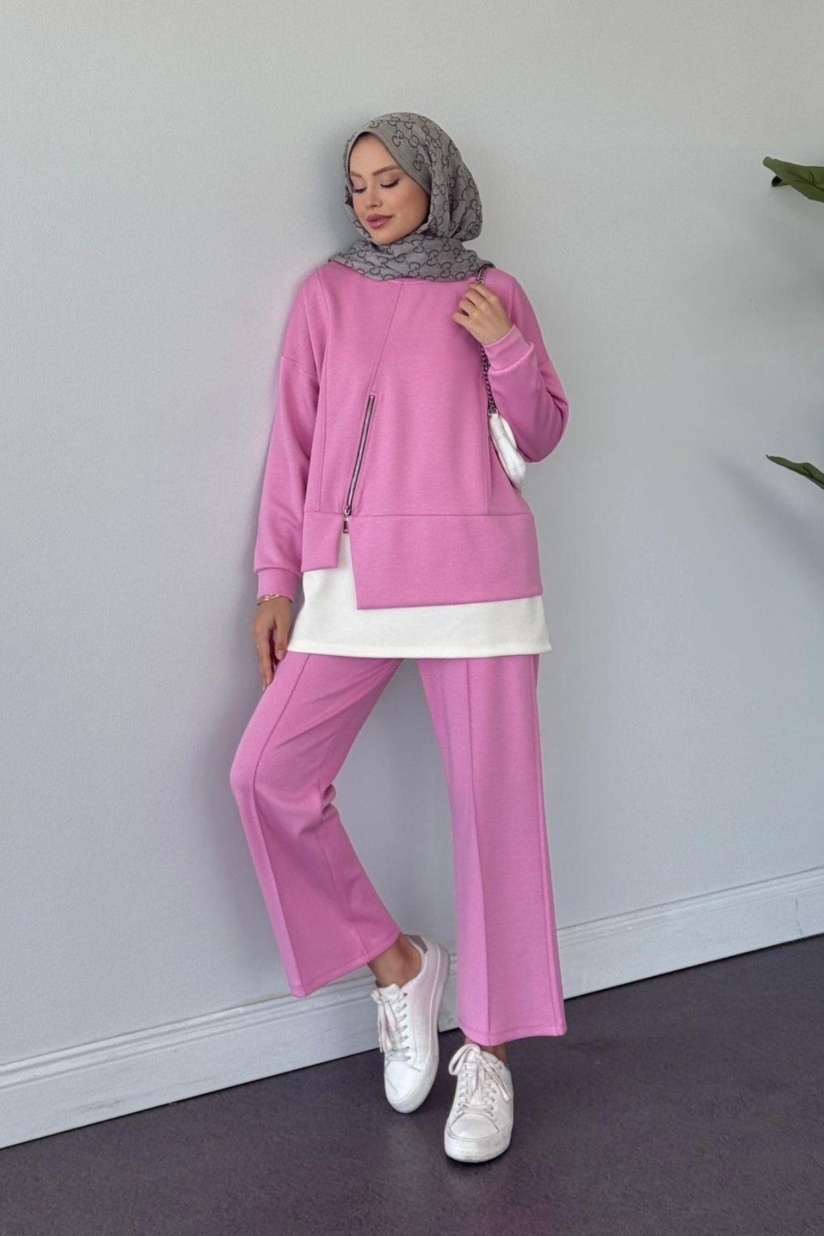 Boris Oysho Takım Pembe, Fiyatları Boris Oysho Takım Pembe- Haza Moda 