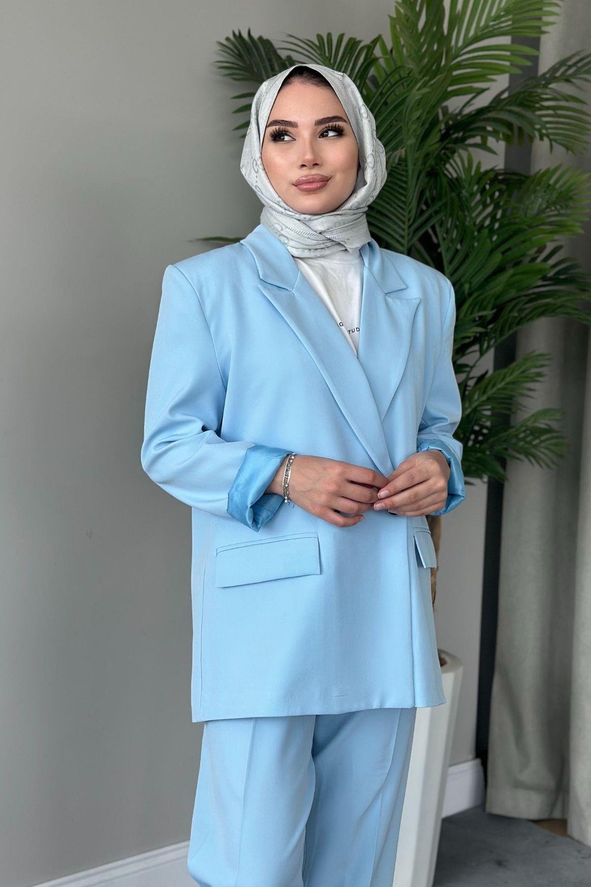 Boru Paça Blazer Takım Bebemavi, Fiyatları 