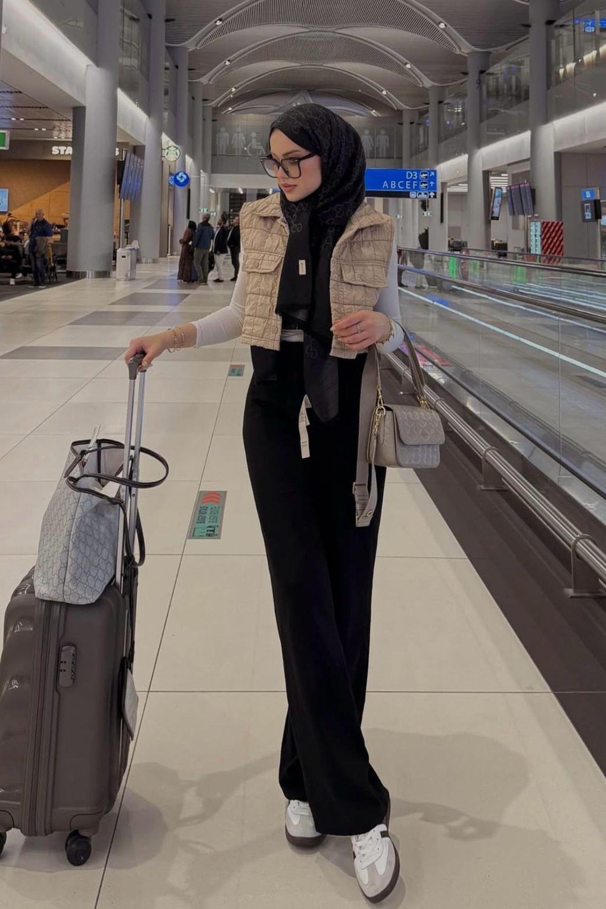 Bunny Palazzo Pantolon Siyah, Fiyatları Bunny Palazzo Pantolon Siyah - Haza Moda 