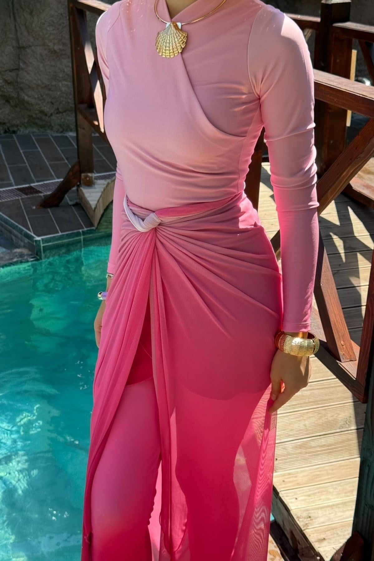 Burkin 4lü Set Mayo Pembe, Fiyatları 