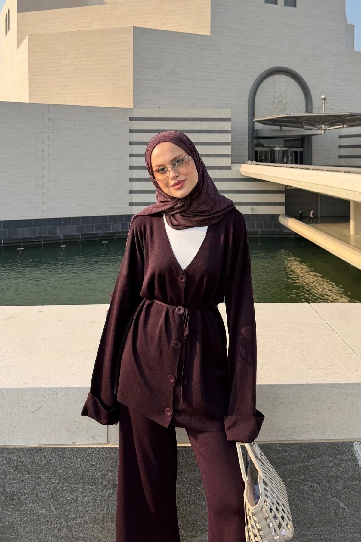 Büyük Düğmeli Merserize Takım Bordo, Fiyatları 