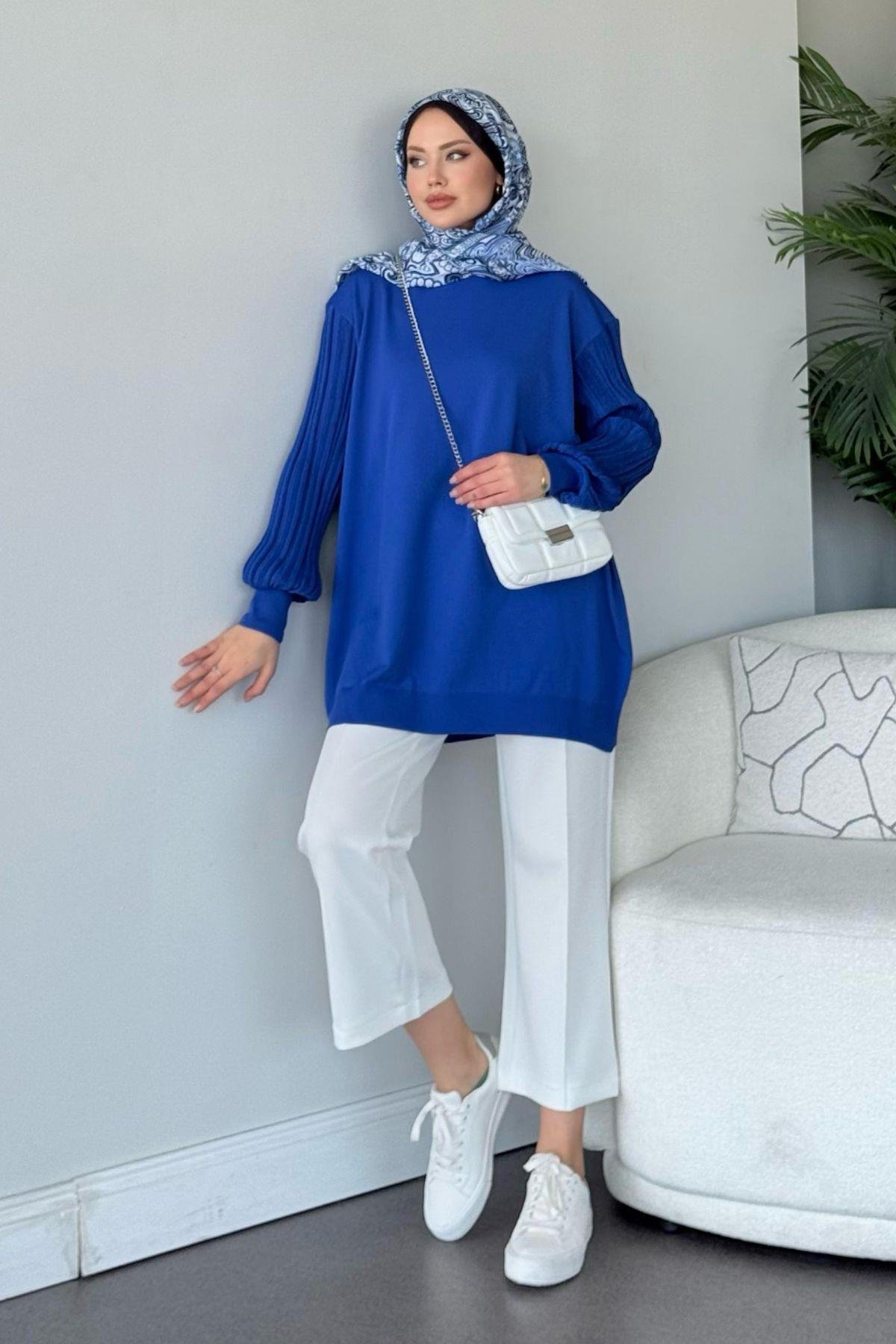 Cahide Merserize Tunik Saks, Fiyatları 