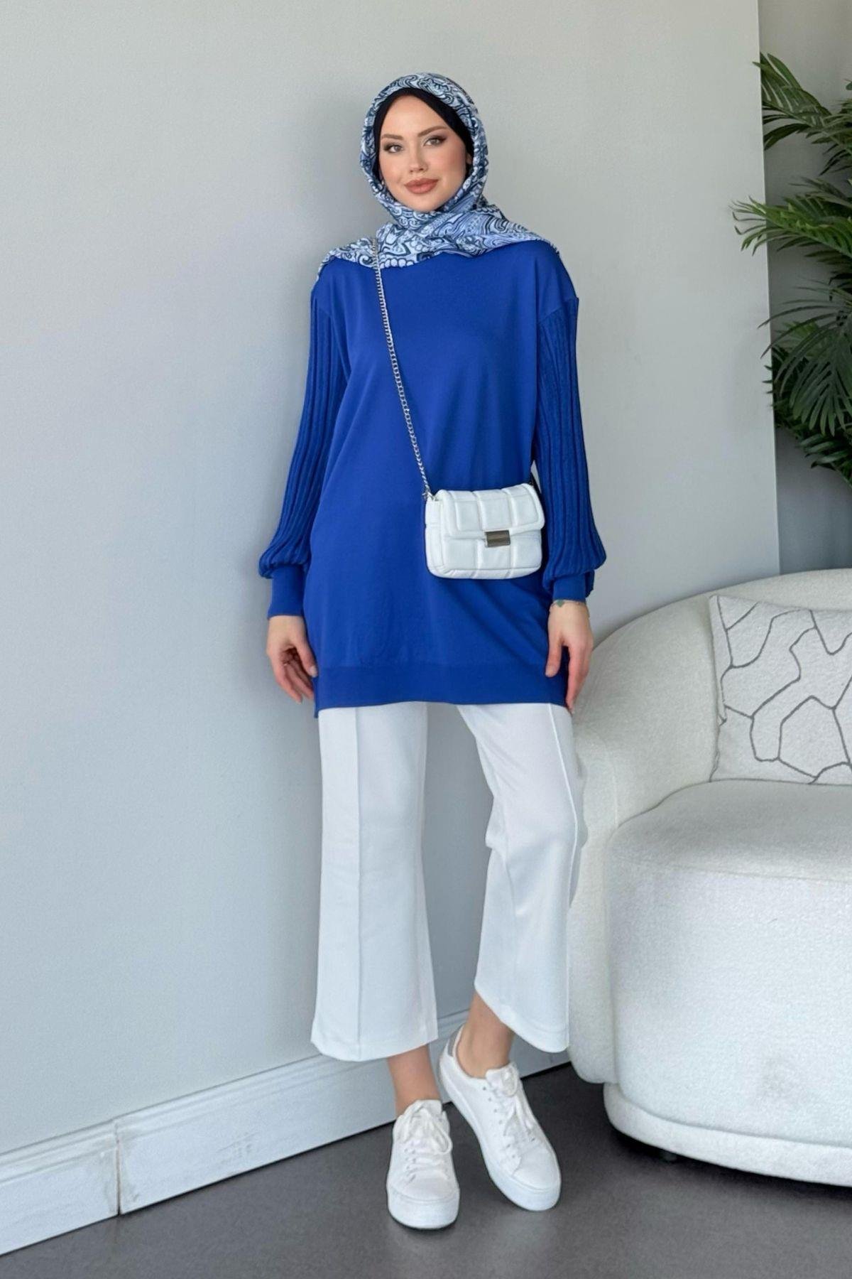 Cahide Merserize Tunik Saks, Fiyatları 