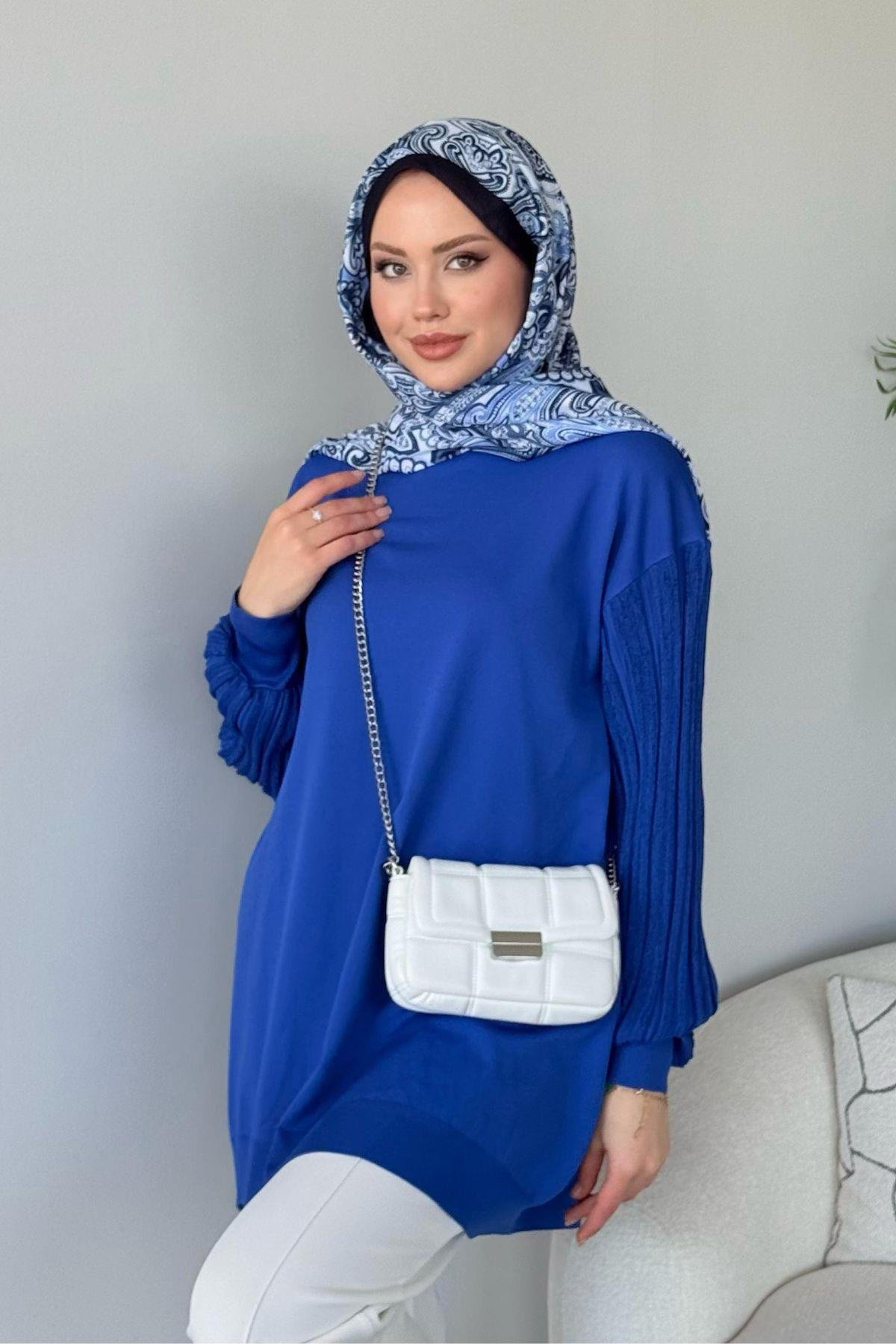 Cahide Merserize Tunik Saks, Fiyatları 