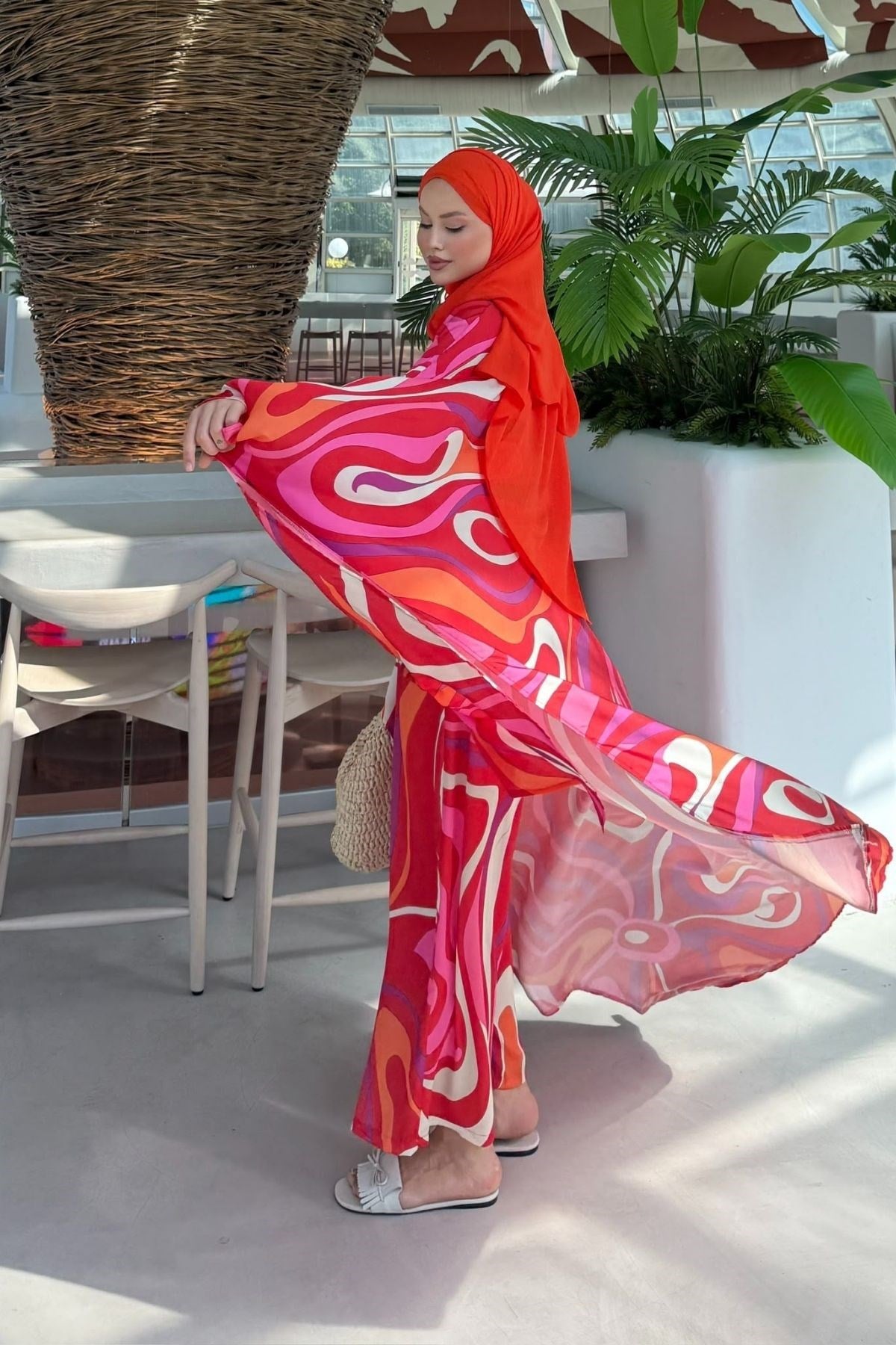 Candy Desenli Takım Kırmızı, Fiyatları 