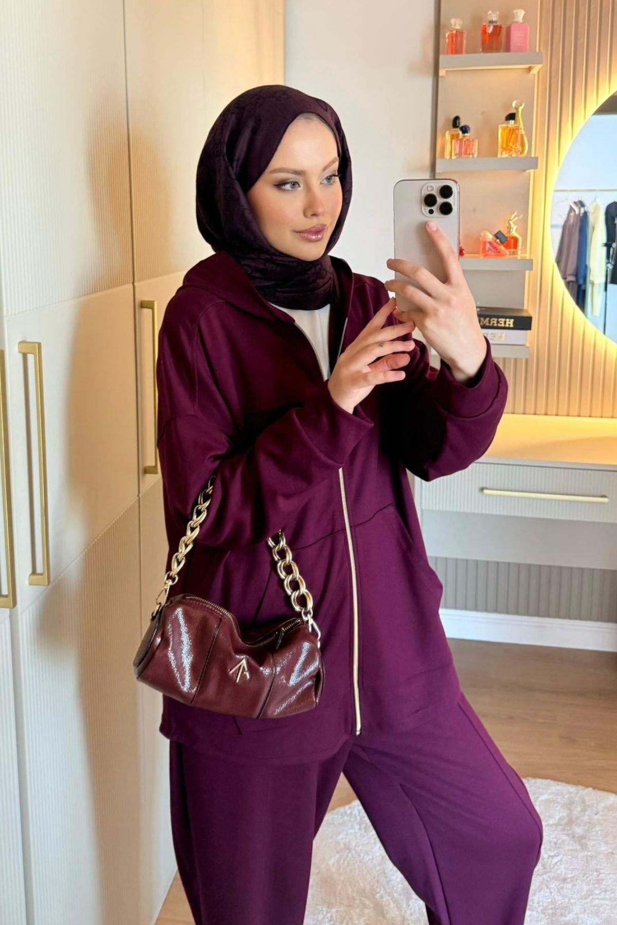 Capri Fermuarlı Spor Takım Bordo, Fiyatları 