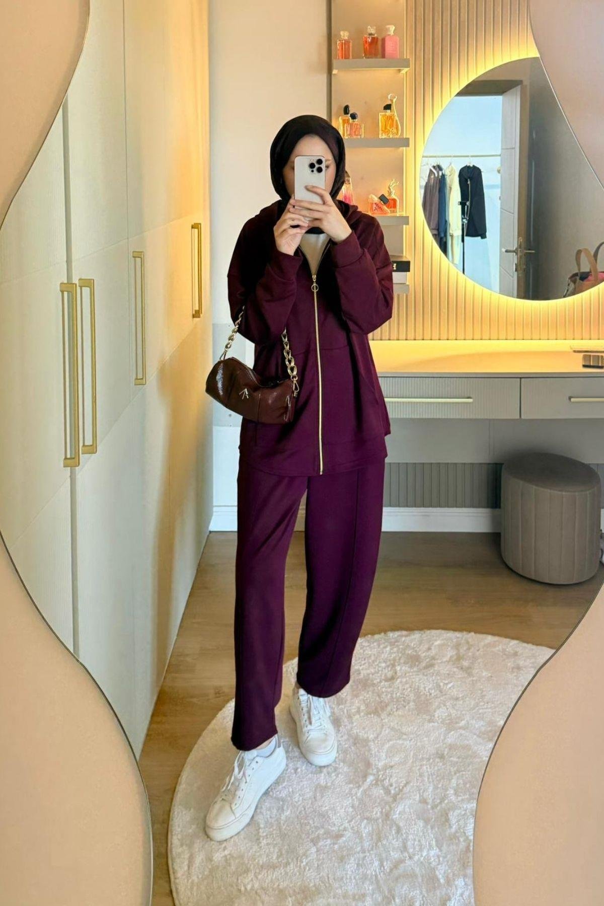 Capri Fermuarlı Spor Takım Bordo, Fiyatları 