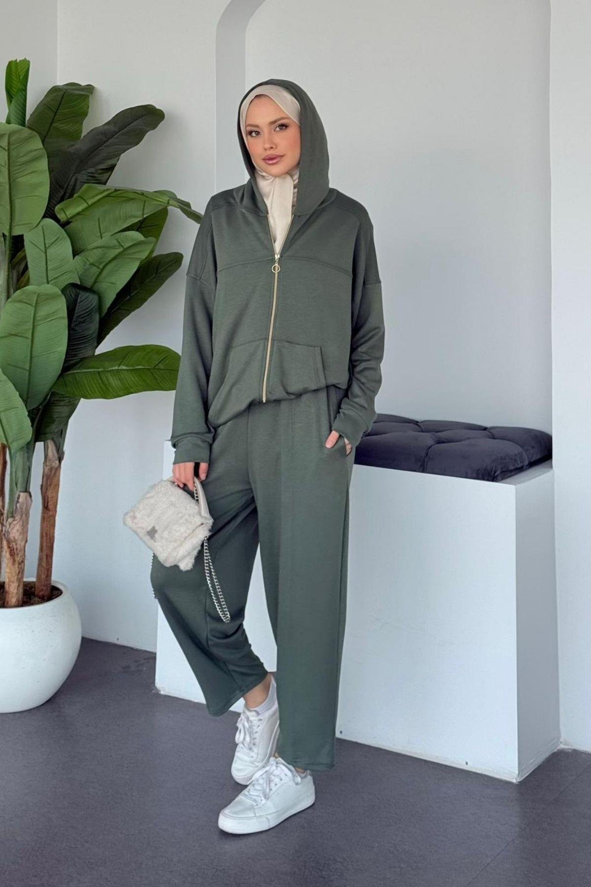 Capri Fermuarlı Spor Takım Haki, Fiyatları 