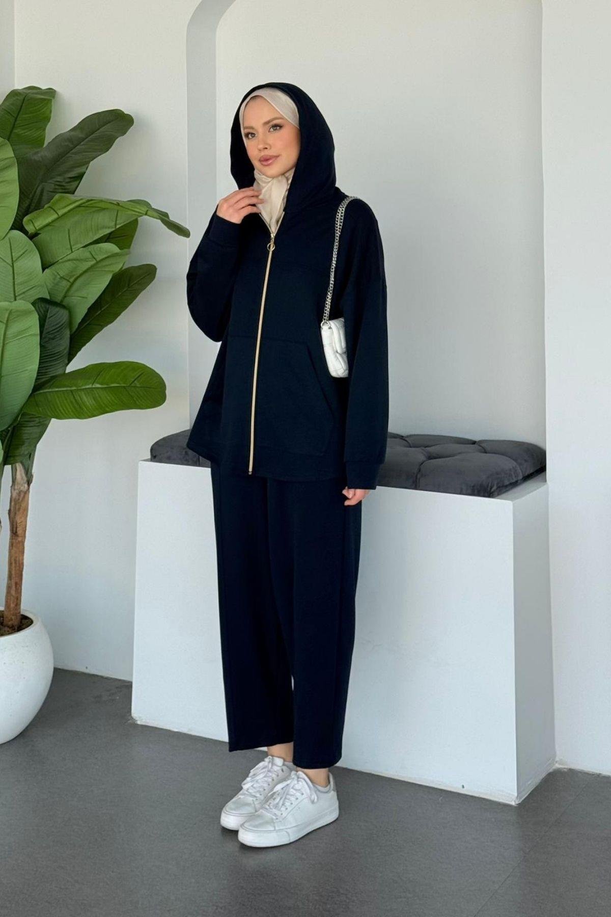 Capri Fermuarlı Spor Takım Lacivert, Fiyatları 