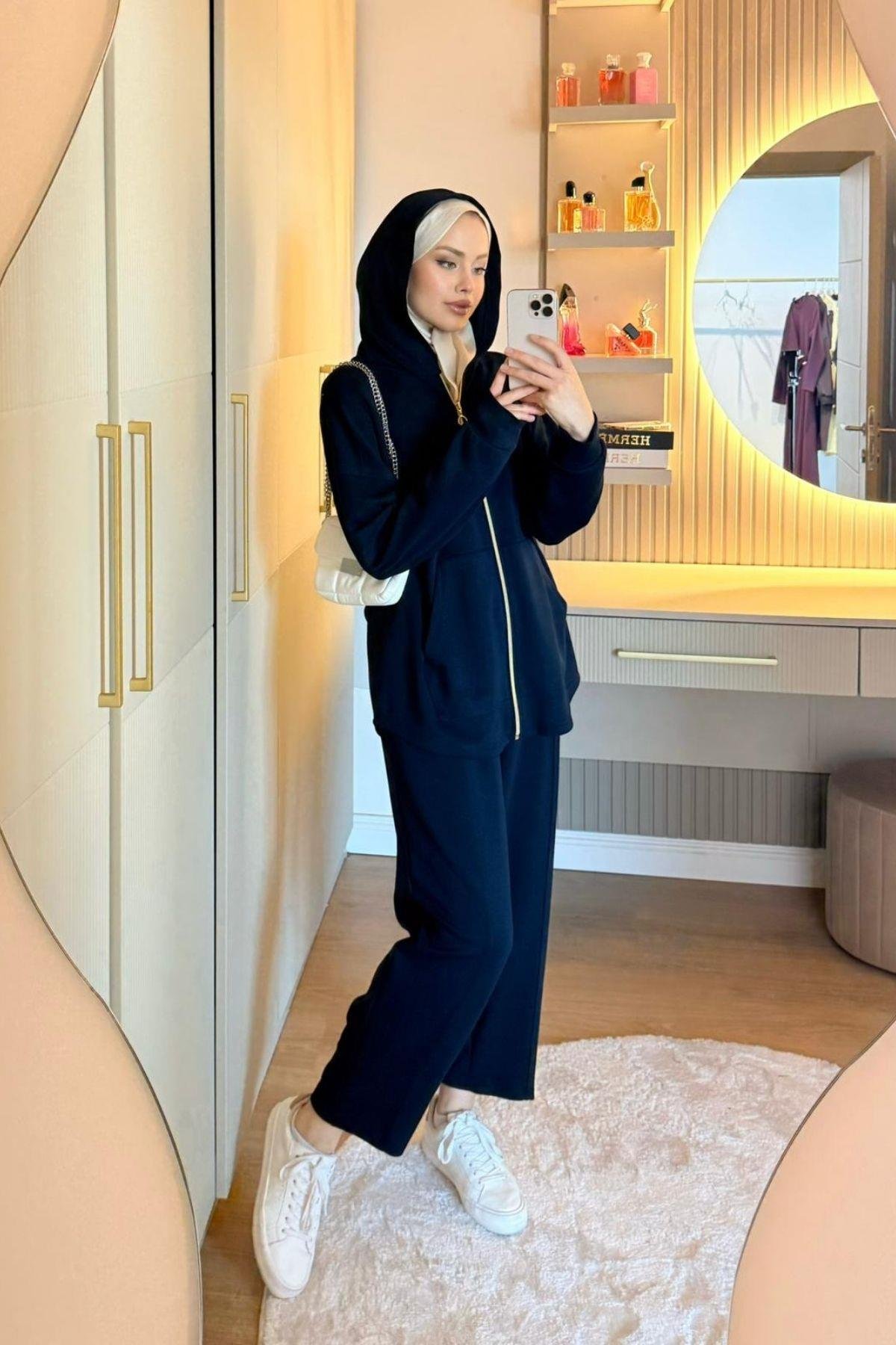 Capri Fermuarlı Spor Takım Lacivert, Fiyatları 