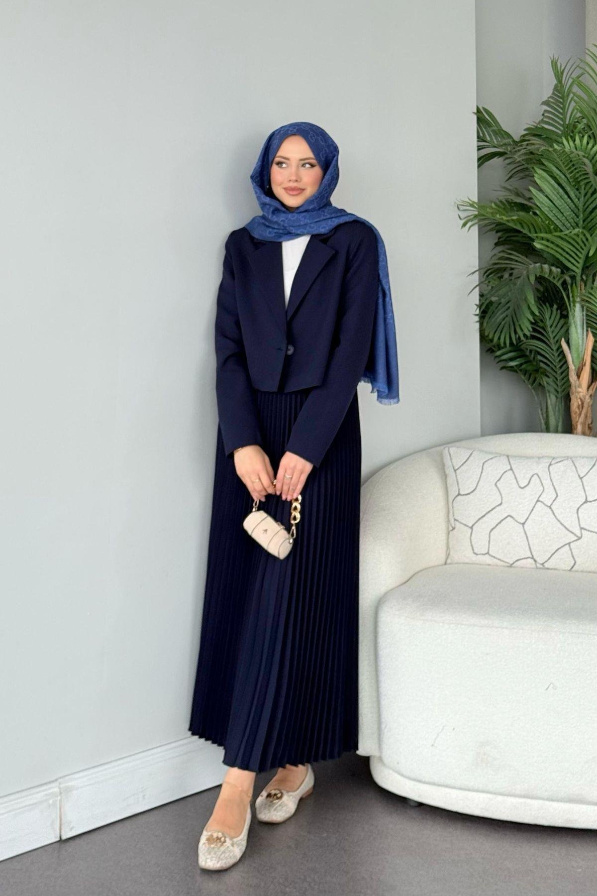 Ceketli Heza Takım Lacivert, Fiyatları 