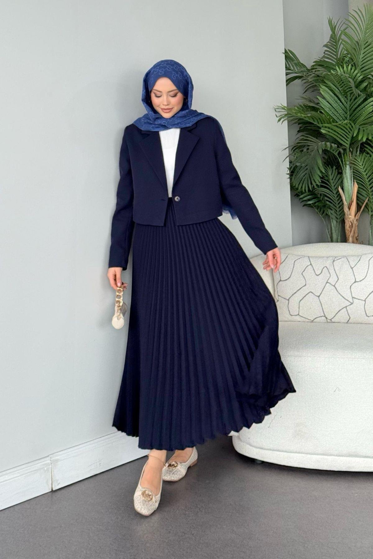 Ceketli Heza Takım Lacivert, Fiyatları 