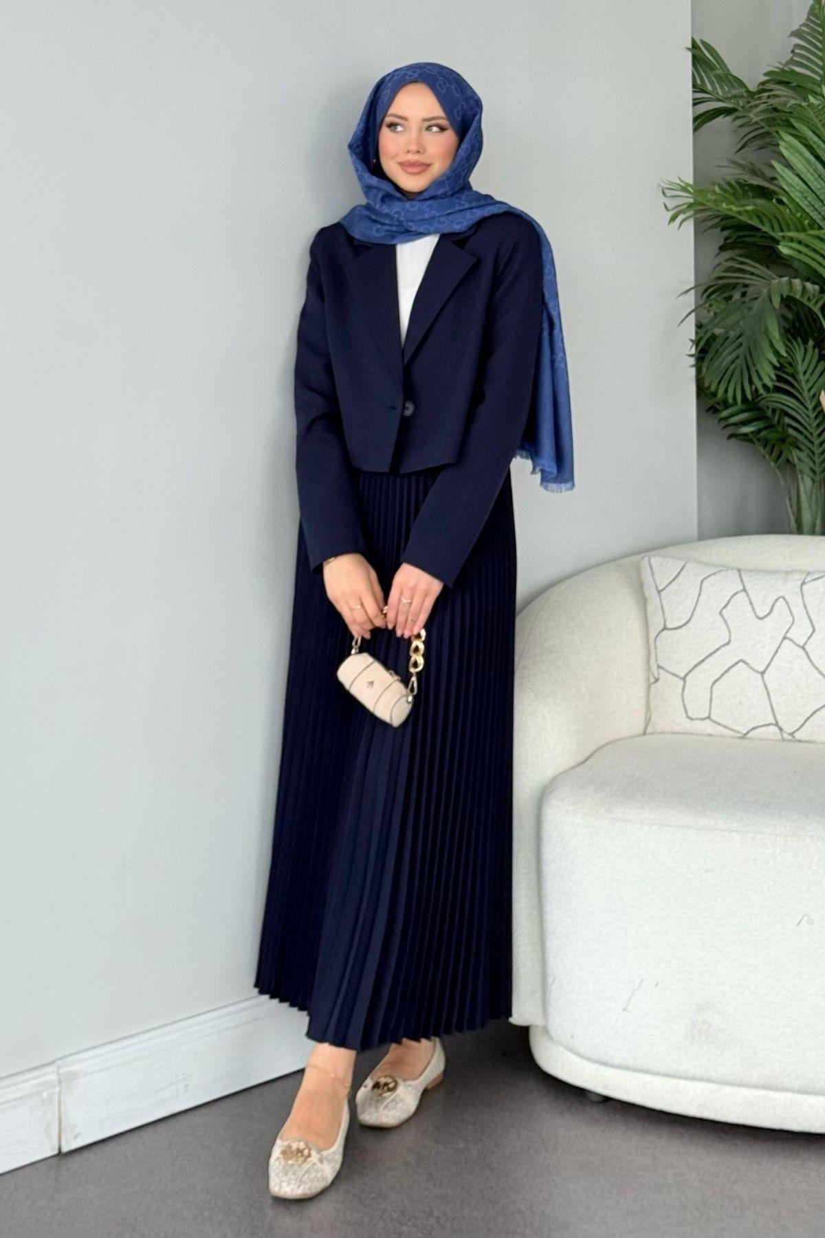 Ceketli Heza Takım Lacivert, Fiyatları 