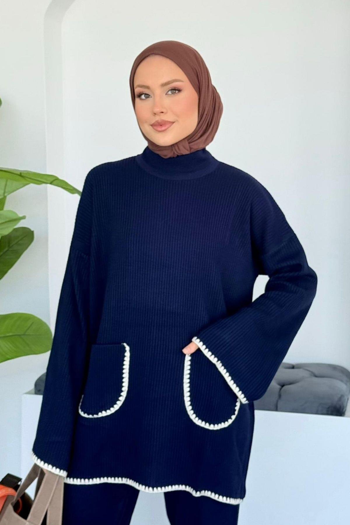 Cep Örgülü Fitilli Takım Lacivert, Fiyatları 
