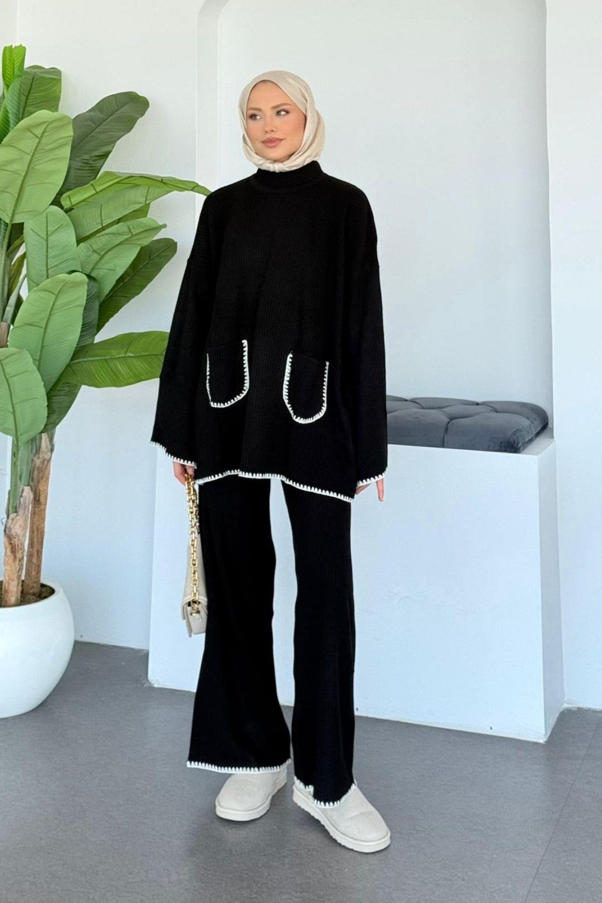 Cep Örgülü Fitilli Takım Siyah, Fiyatları 