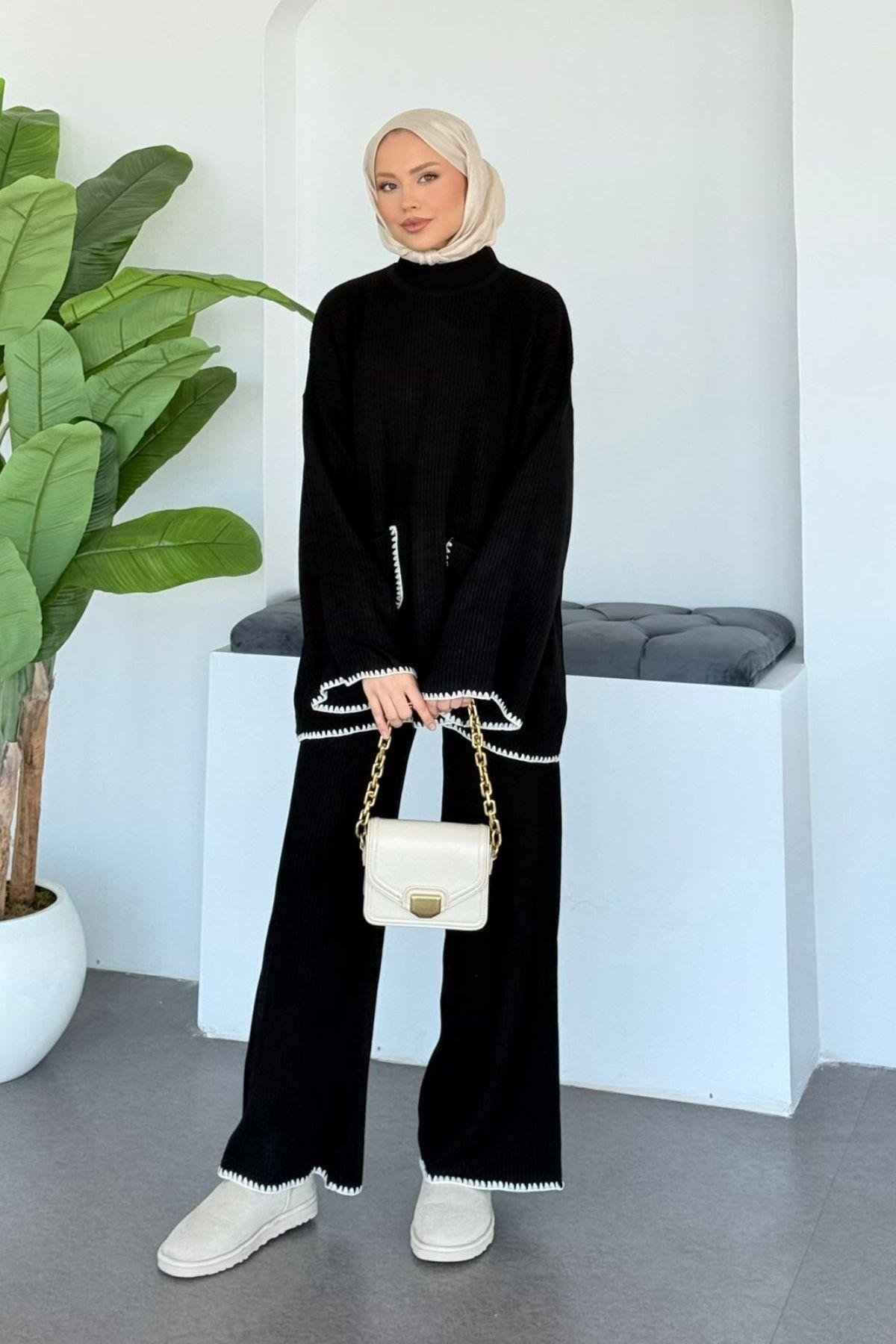 Cep Örgülü Fitilli Takım Siyah, Fiyatları 