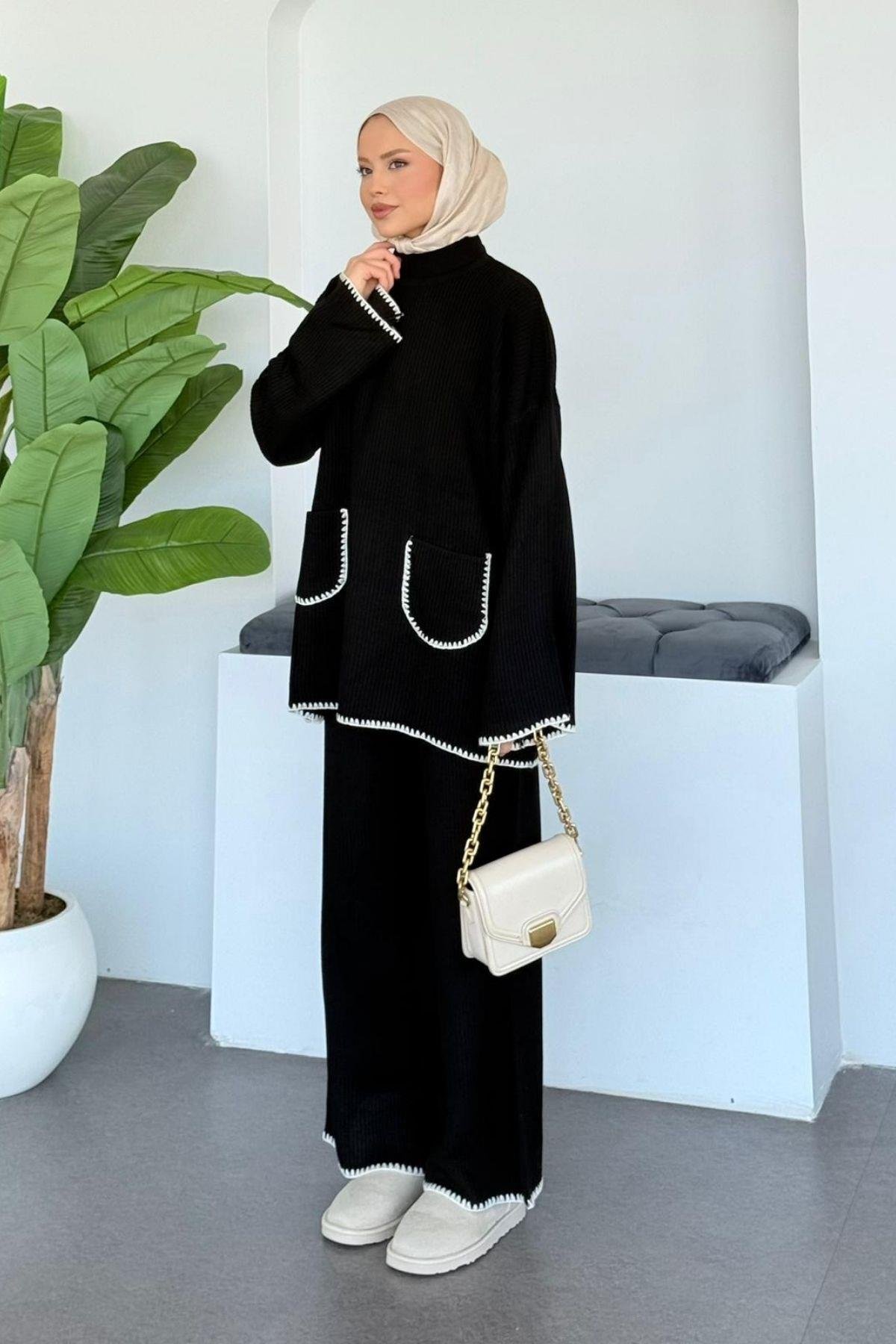 Cep Örgülü Fitilli Takım Siyah, Fiyatları 