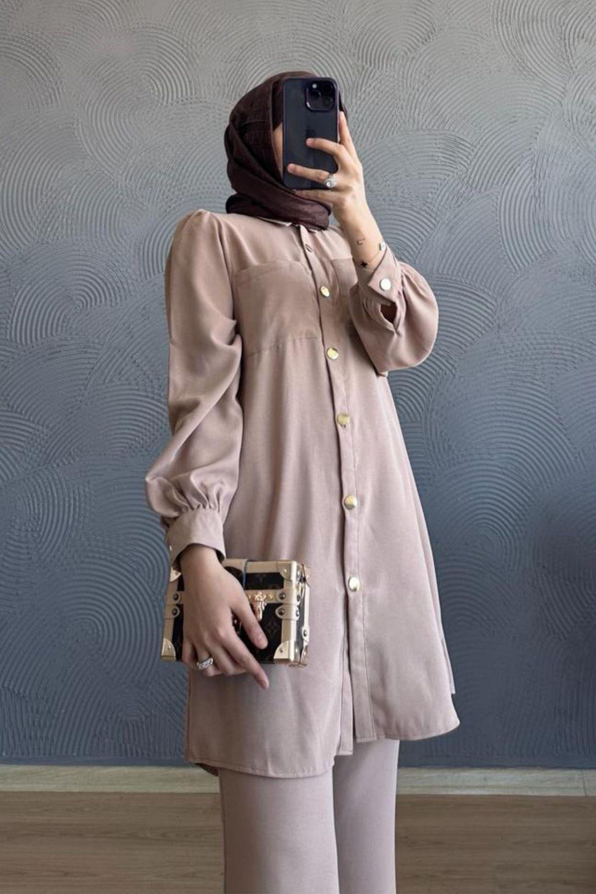 Cepli Düğmeli Takım Camel, Fiyatları 