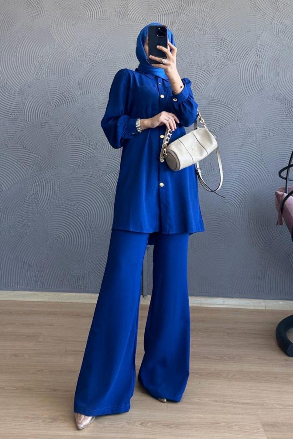 Cepli Düğmeli Takım Saks, Fiyatları 