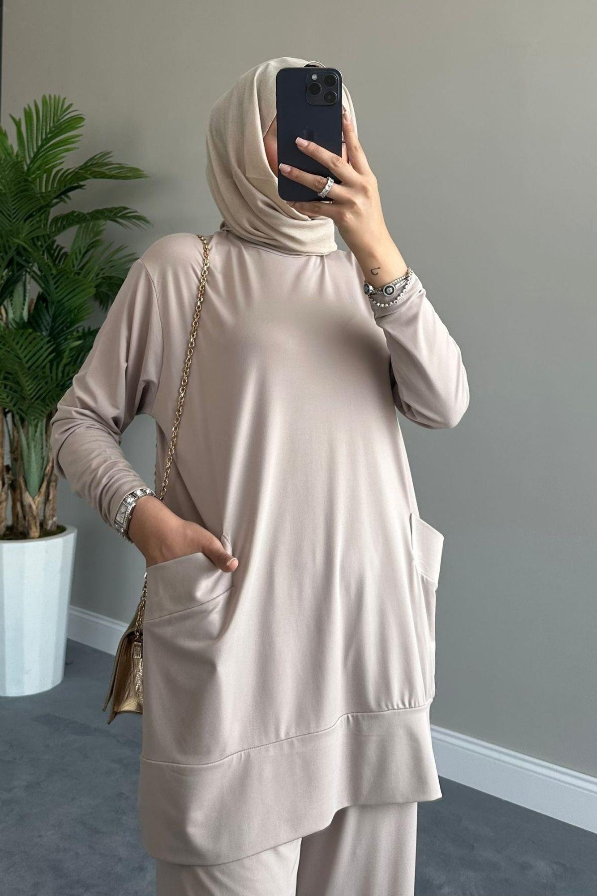 Cepli Sandy Takım Bej, Fiyatları 