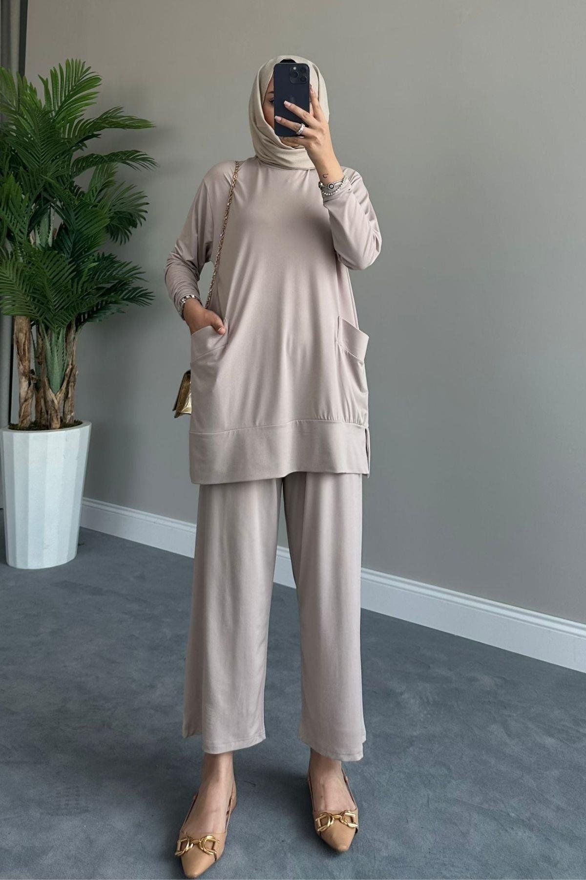 Cepli Sandy Takım Bej, Fiyatları 