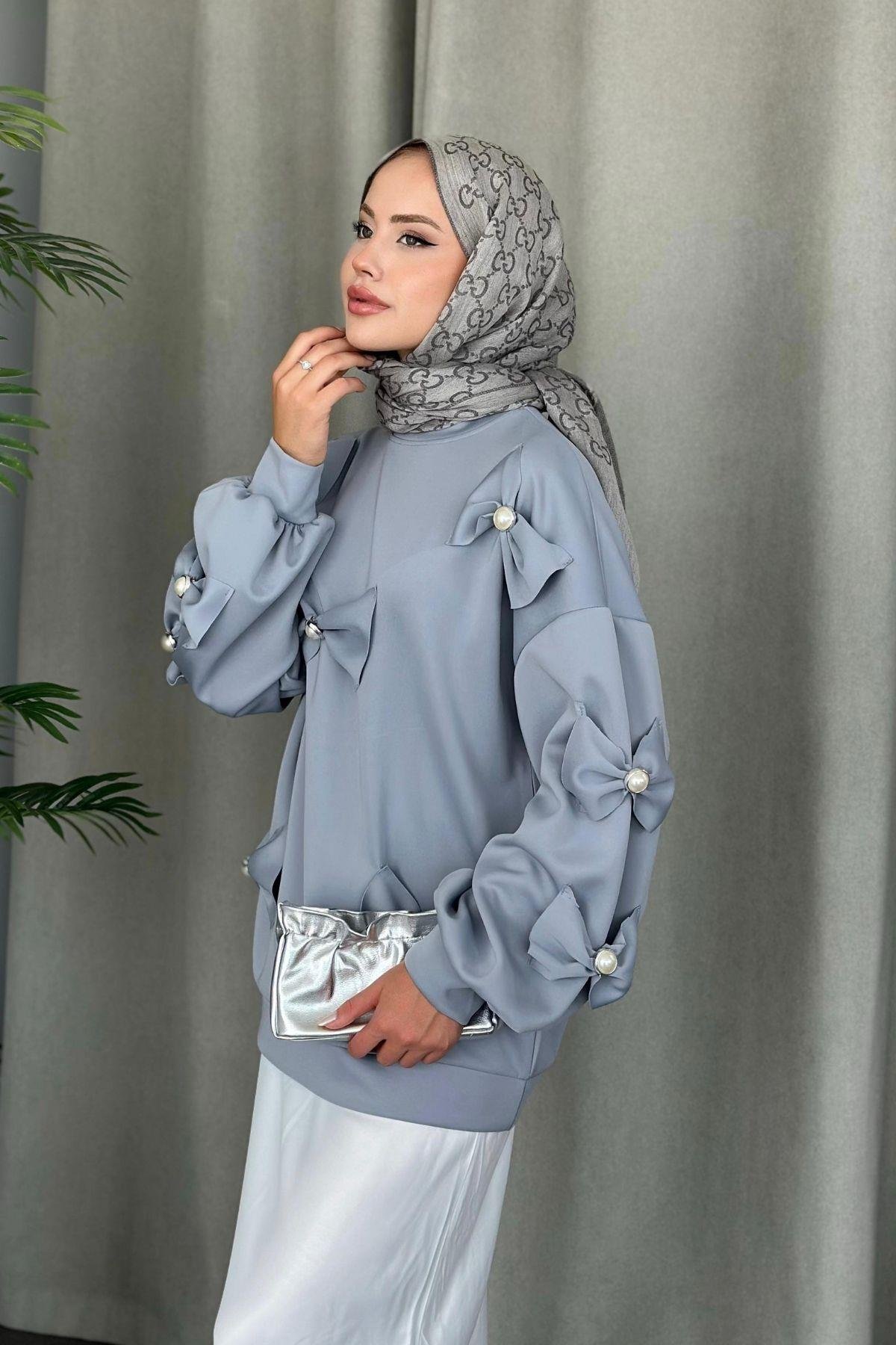 Cesika Scuba Sweat Gri, Fiyatları 