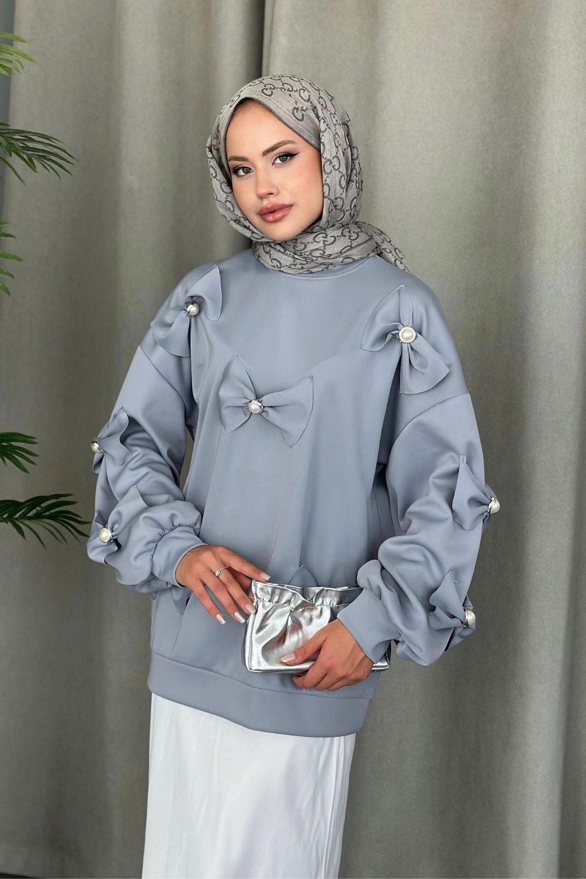 Cesika Scuba Sweat Gri, Fiyatları 