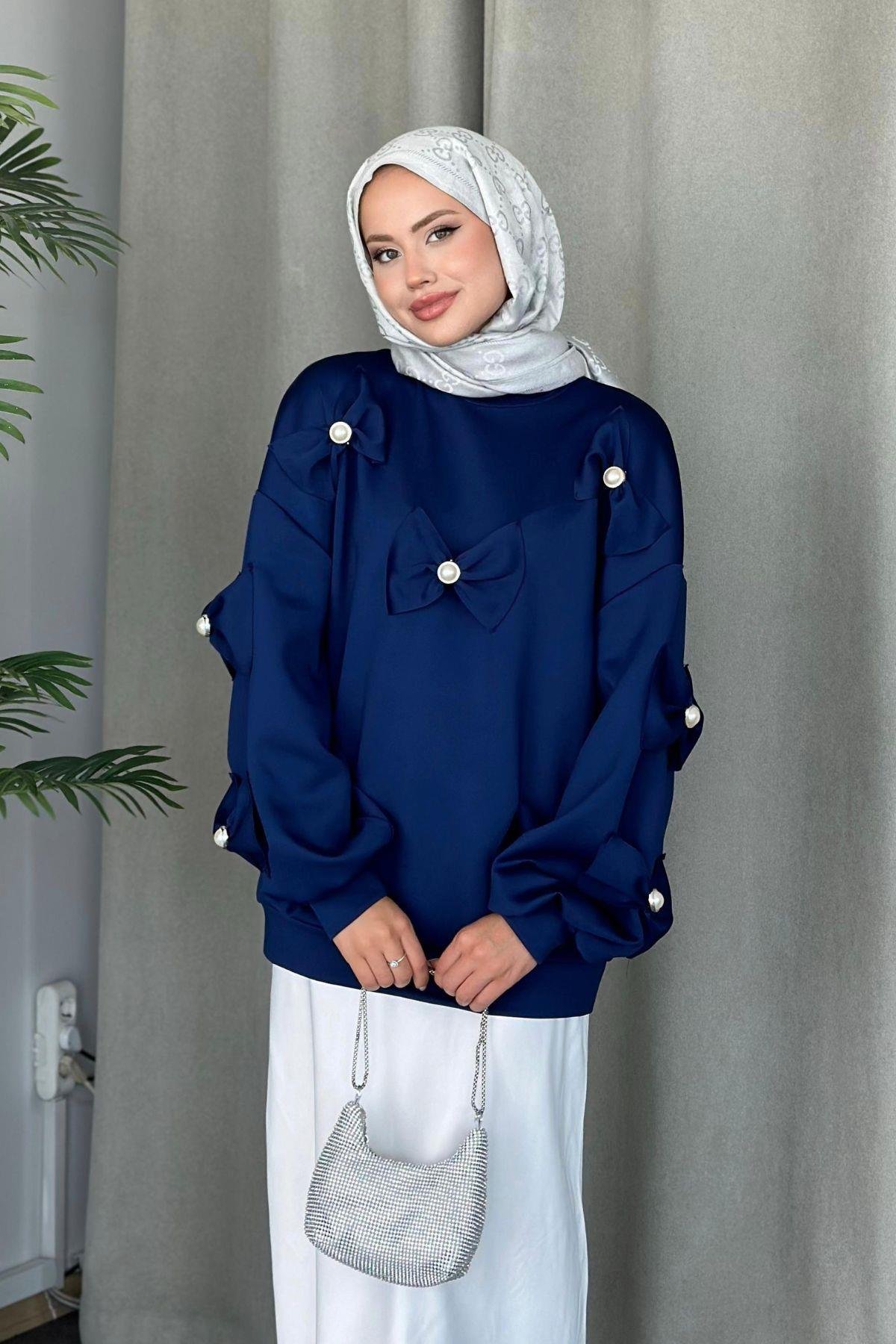 Cesika Scuba Sweat Lacivert, Fiyatları 