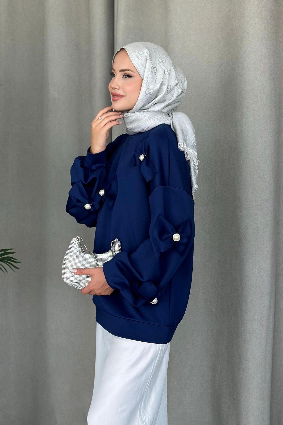 Cesika Scuba Sweat Lacivert, Fiyatları 