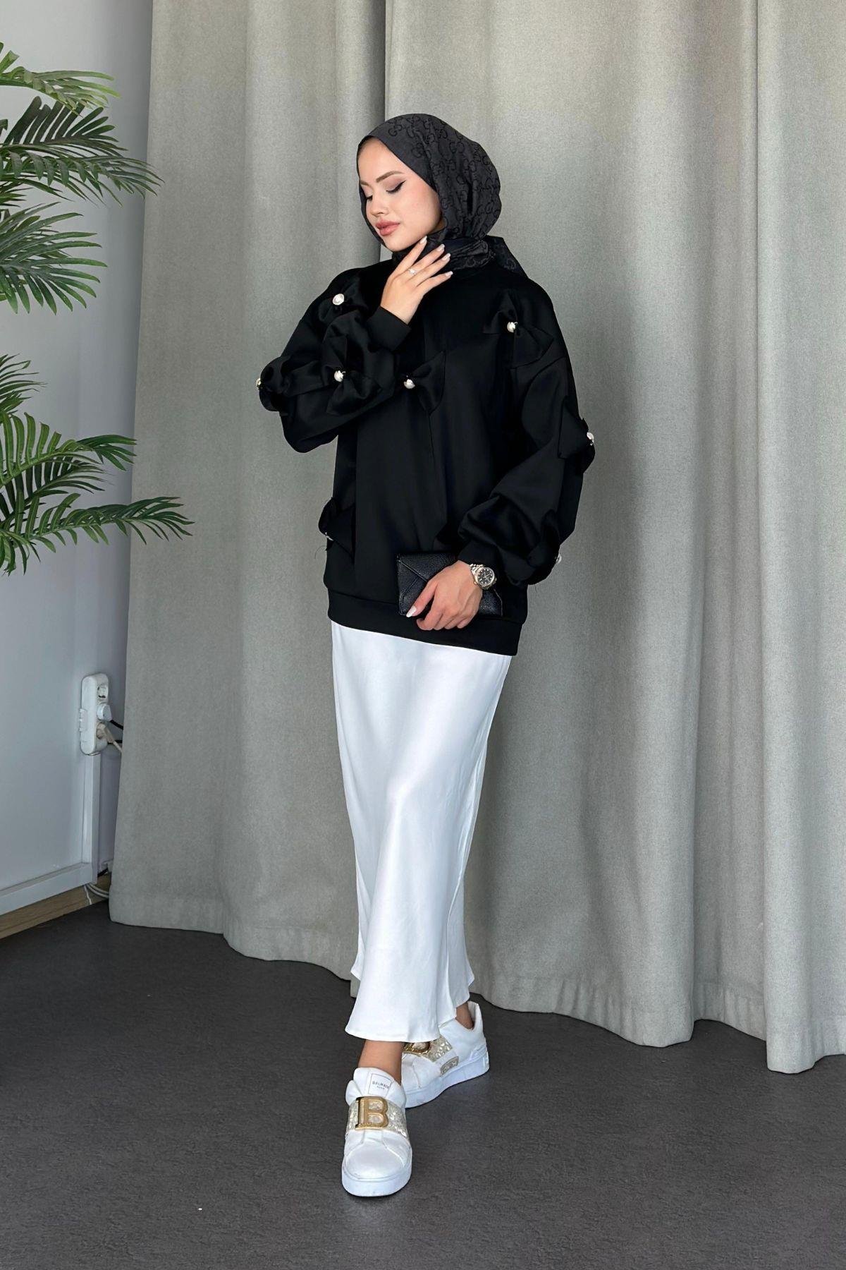 Cesika Scuba Sweat Siyah, Fiyatları 