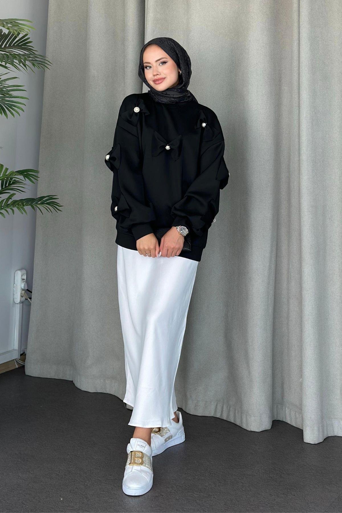 Cesika Scuba Sweat Siyah, Fiyatları 