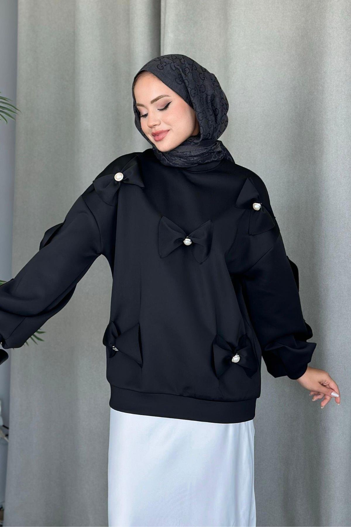 Cesika Scuba Sweat Siyah, Fiyatları 