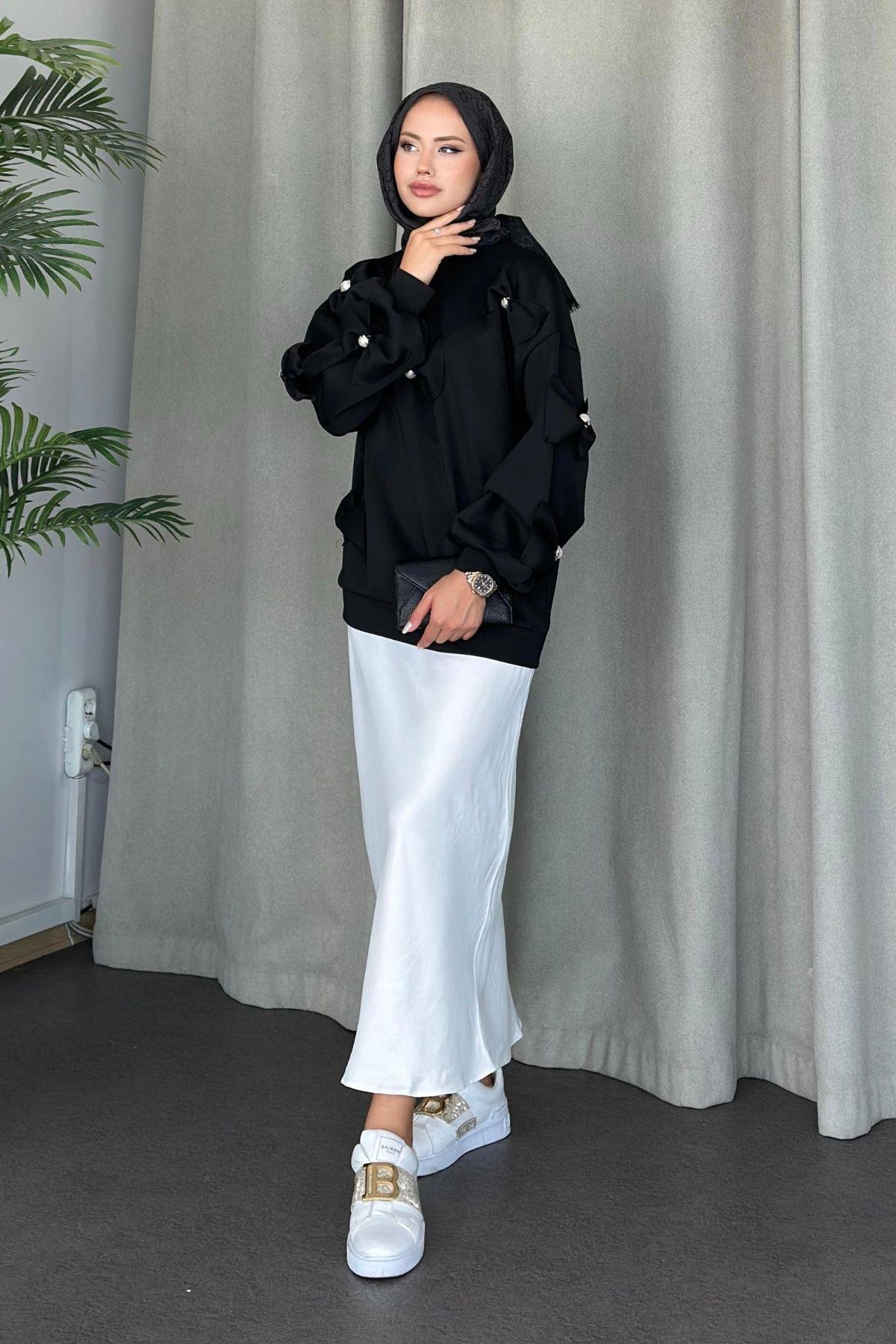 Cesika Scuba Sweat Siyah, Fiyatları 