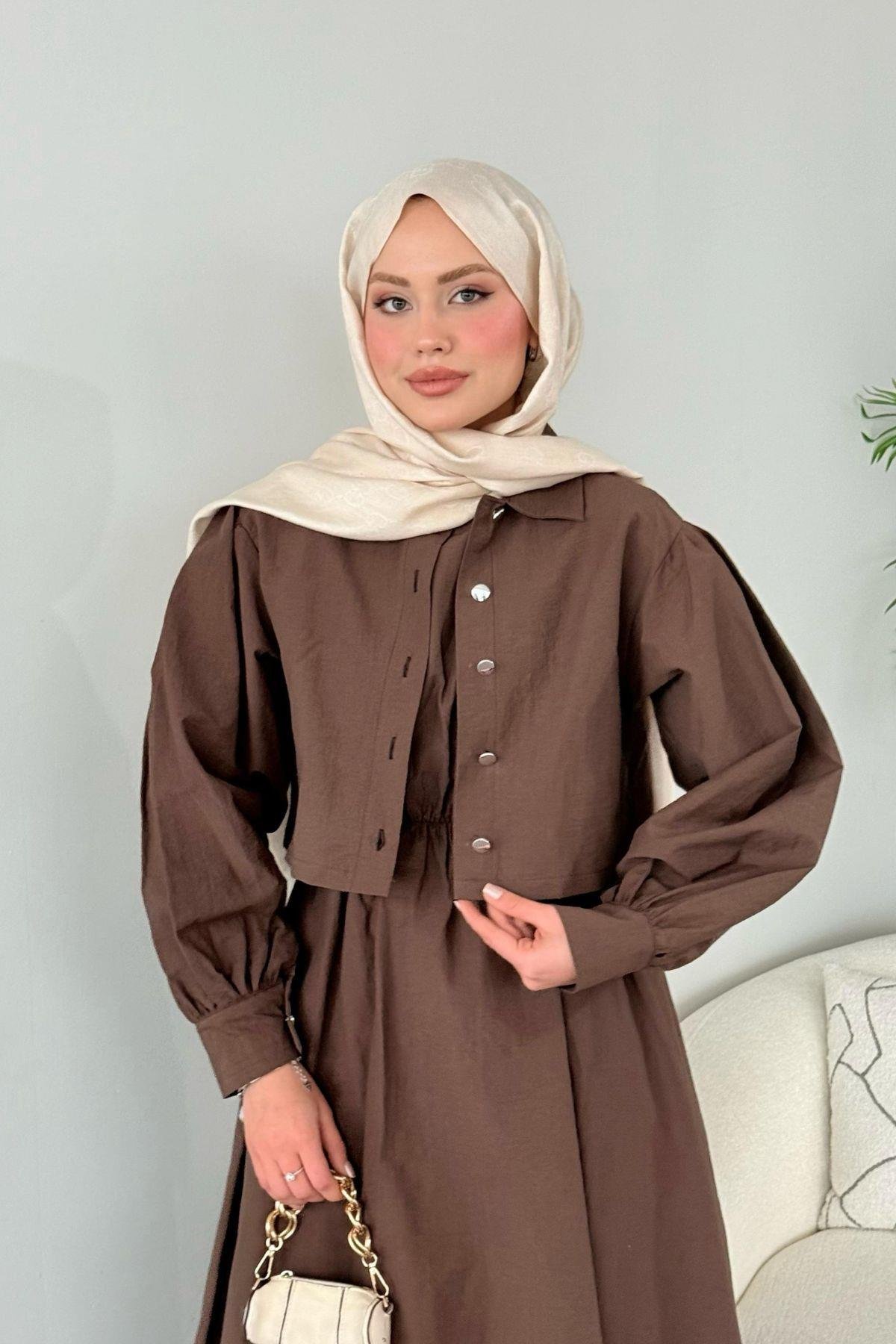 Çiçek Elbise Kahve, Fiyatları 