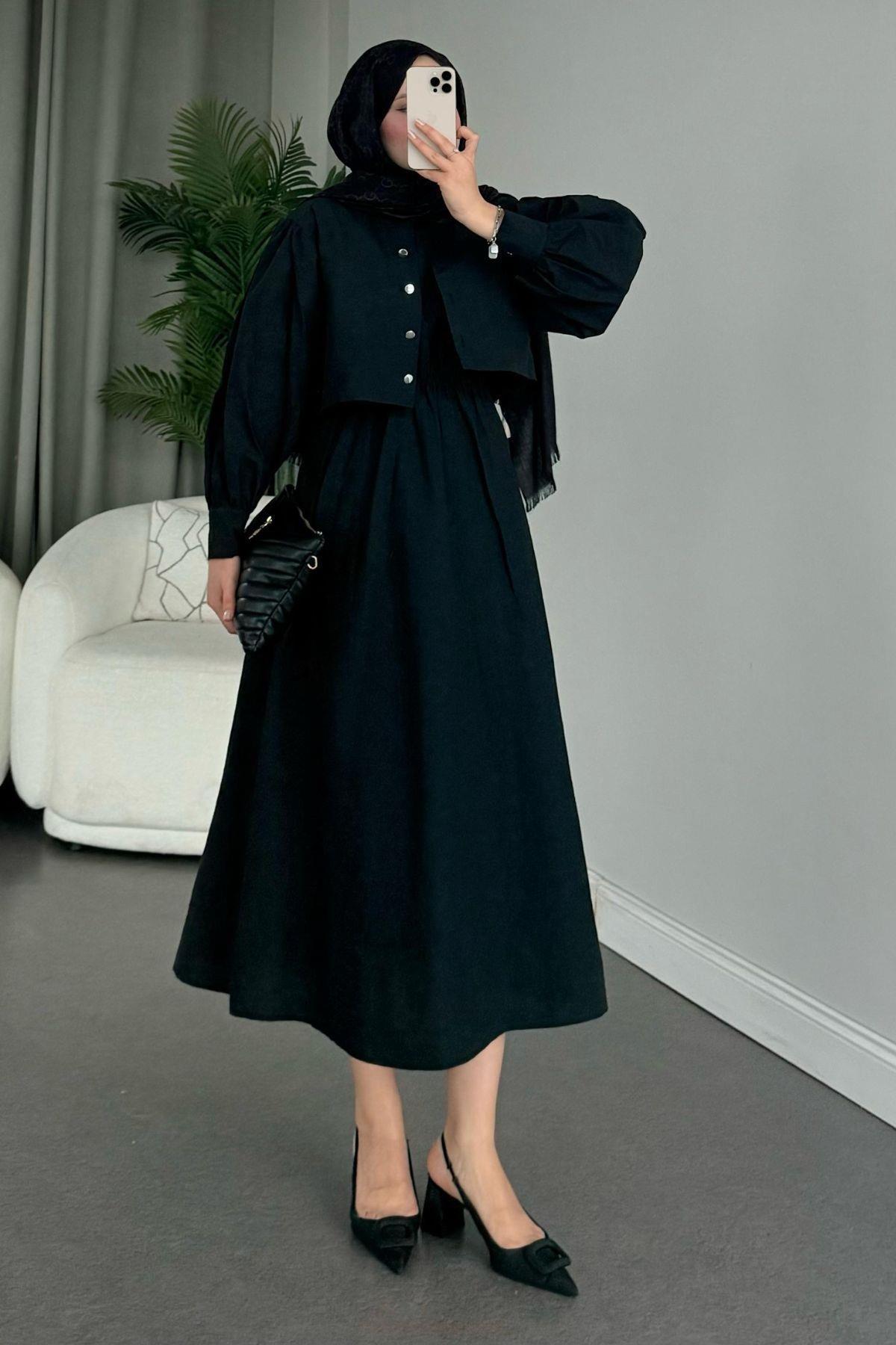 Çiçek Elbise Siyah, Fiyatları 