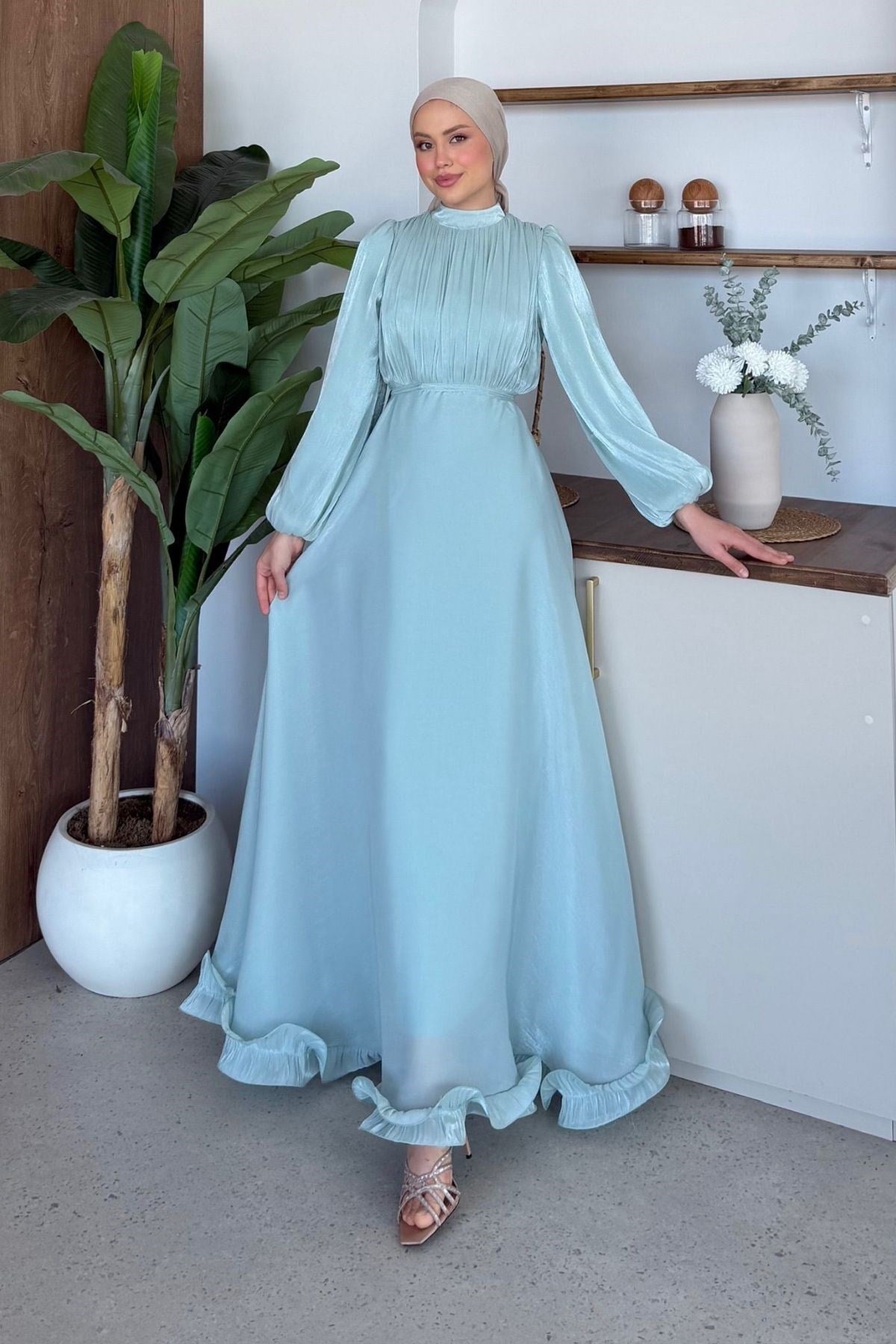 Çimen Abiye Bebe Mavi, Fiyatları Çimen Abiye Bebe mavi| Haza Moda