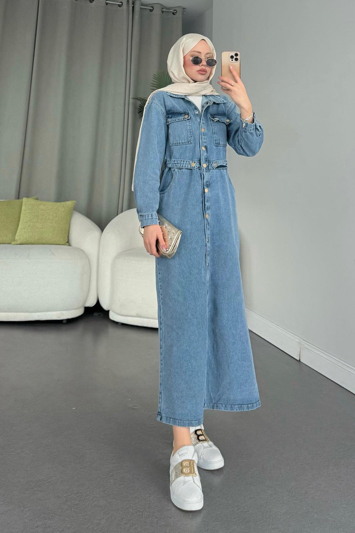 Cıtcıtlı Kot Elbise, Fiyatları 