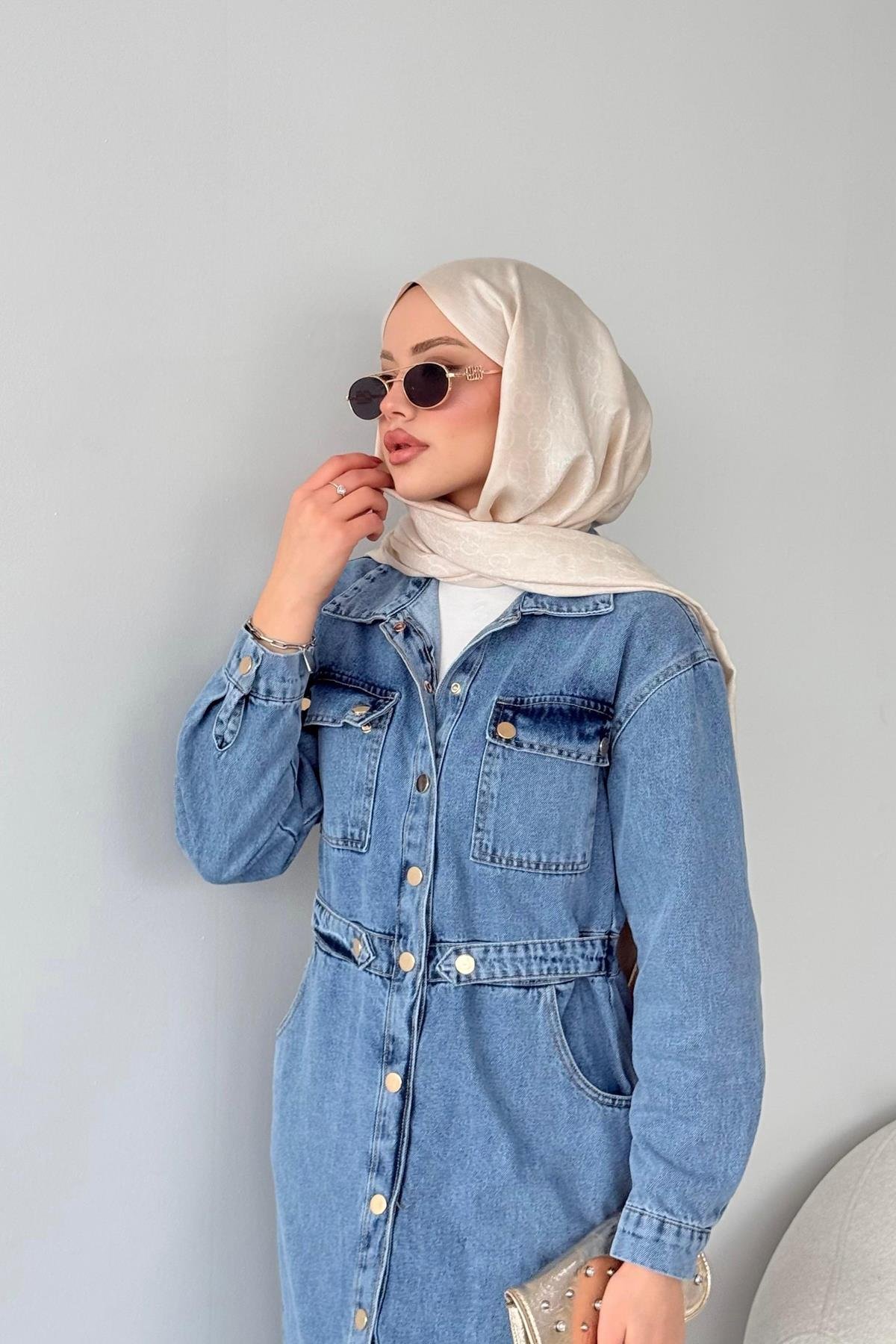 Cıtcıtlı Kot Elbise, Fiyatları 