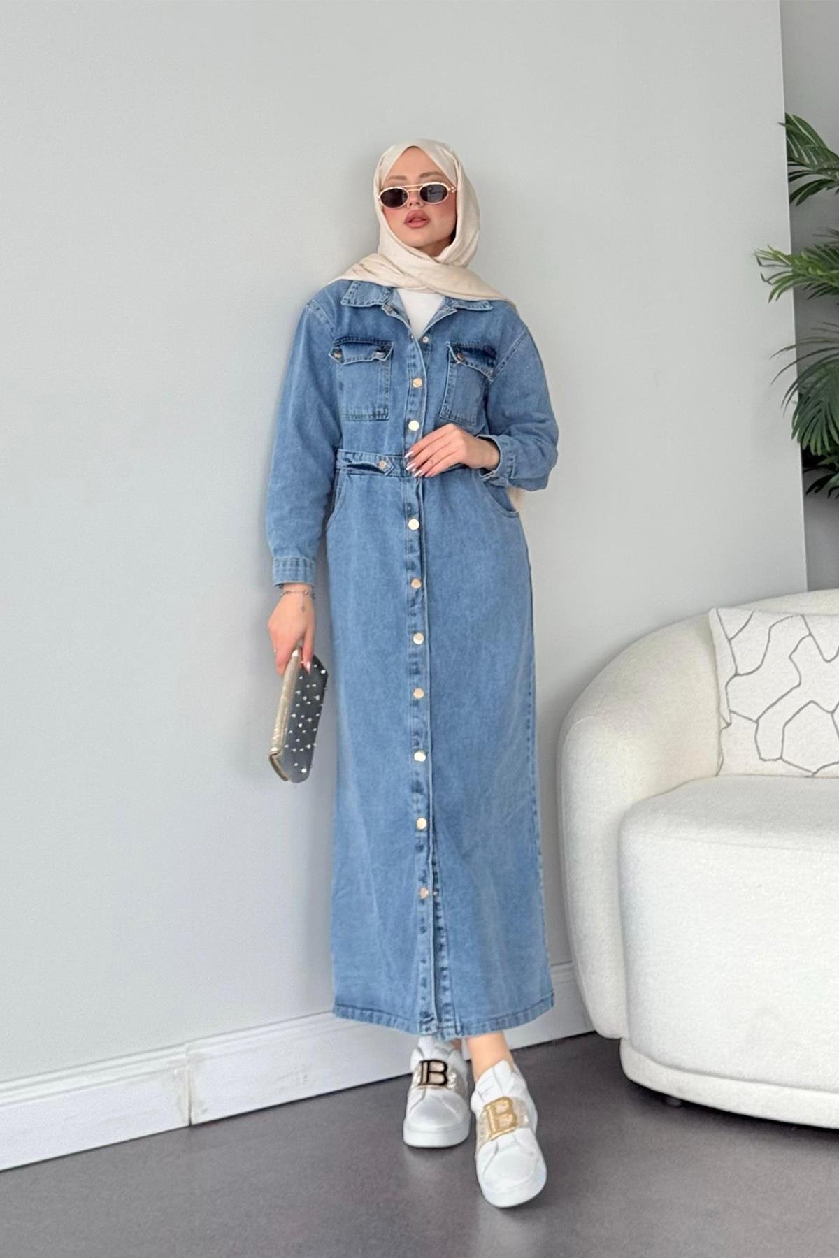 Cıtcıtlı Kot Elbise, Fiyatları 