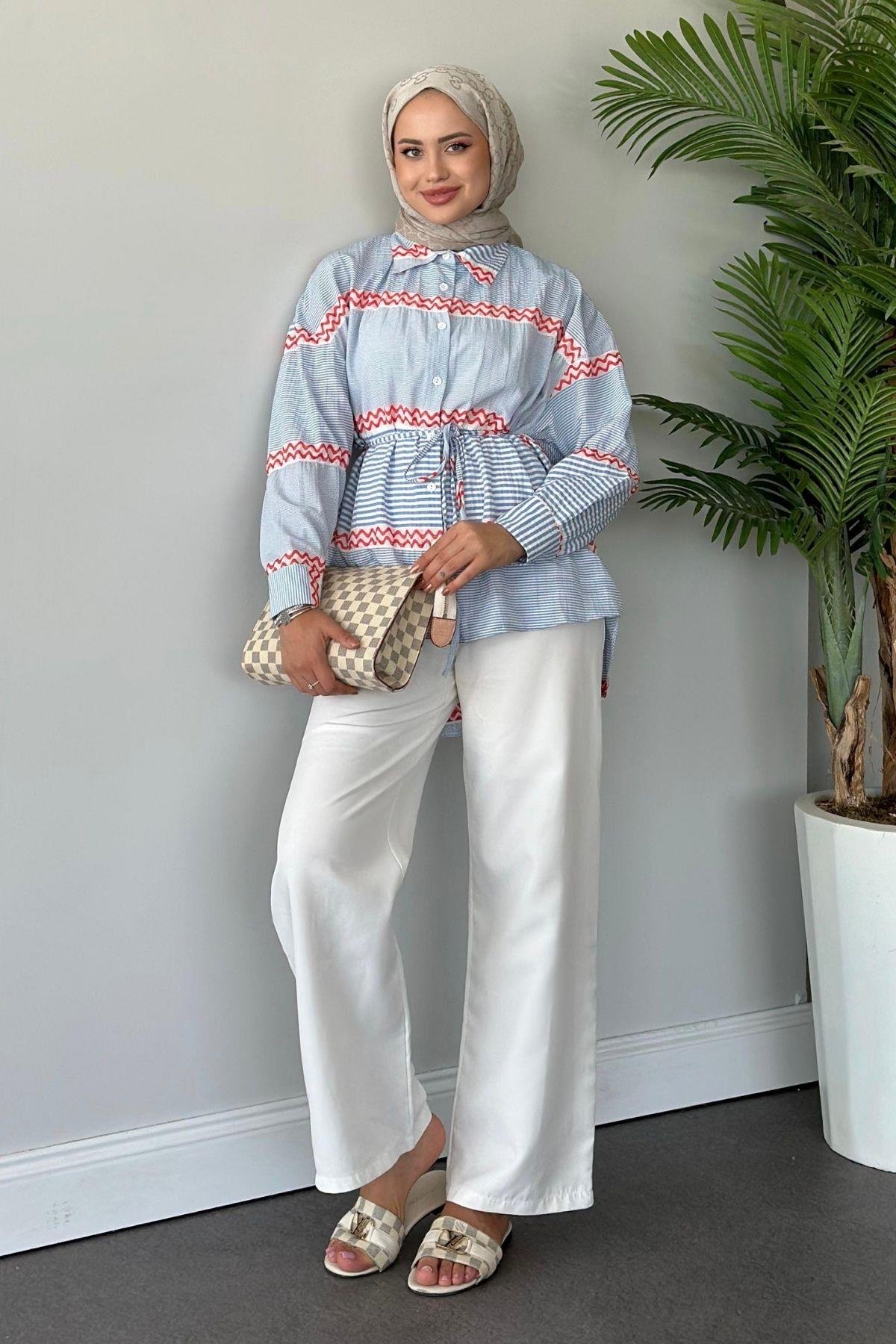 Çizgili Gömlek Mavi, Fiyatları 